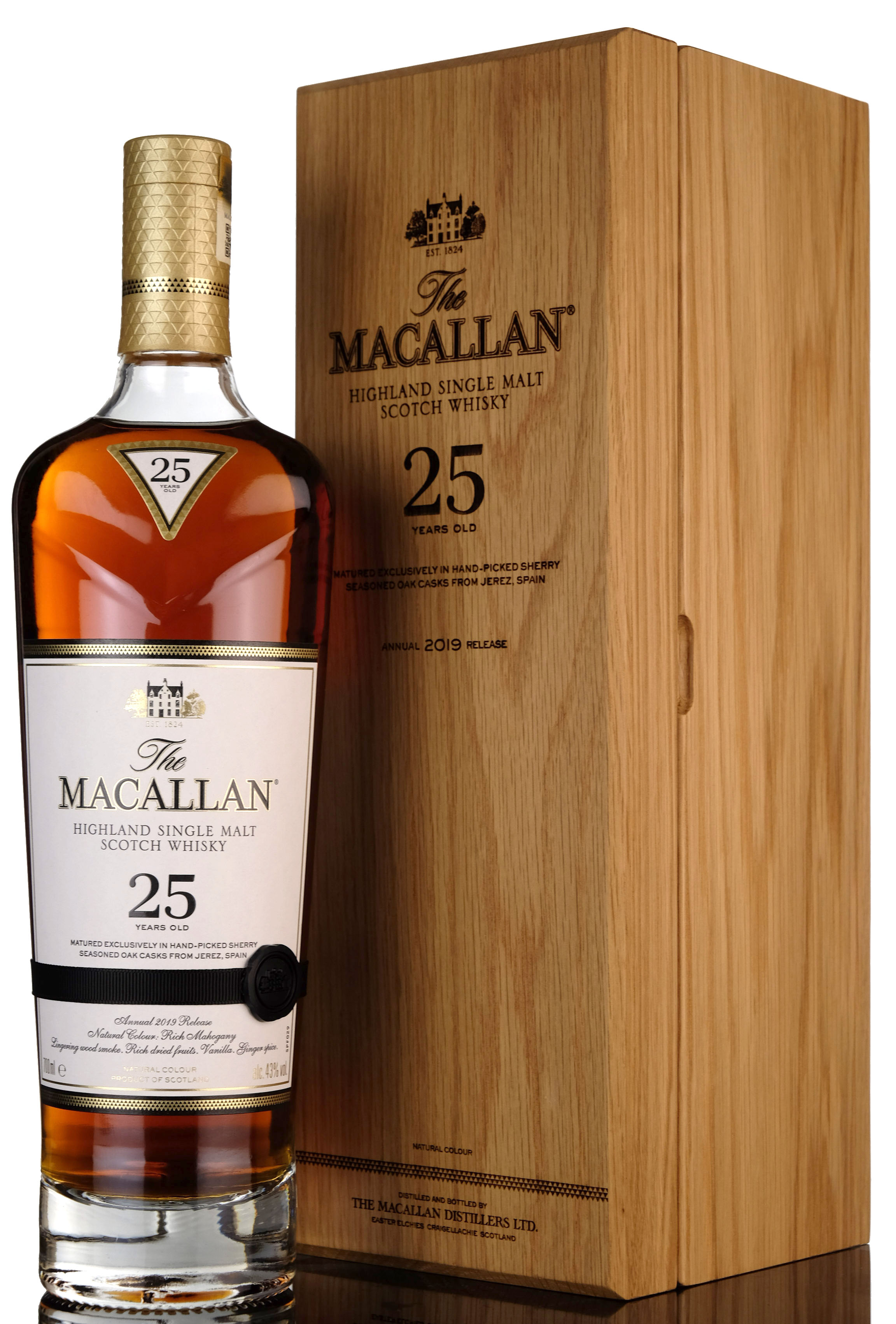 Macallan 25 Year Old - 2019 Release