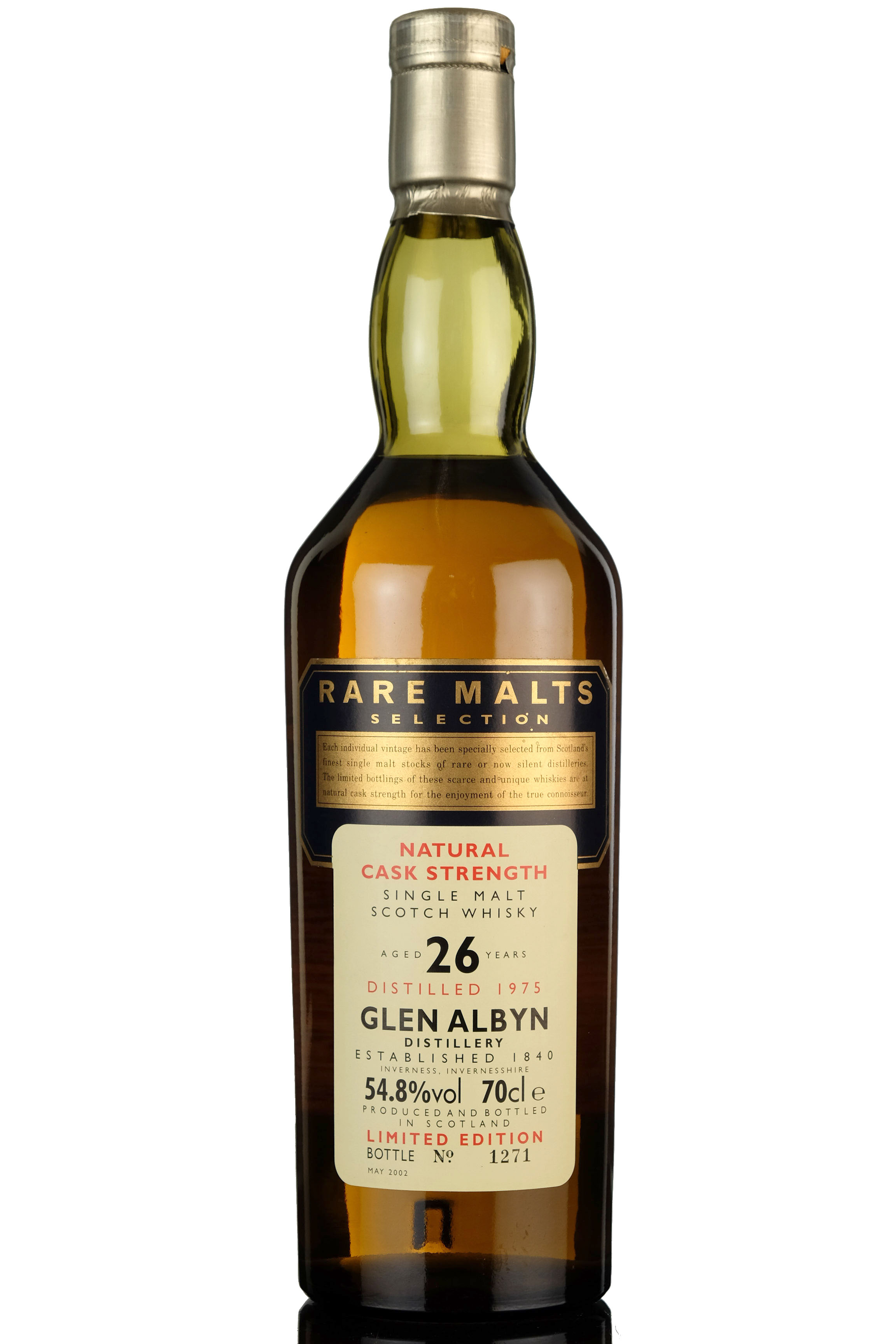 Glen Albyn 1975-2002 - 26 Year Old - Rare Malts 54.8%