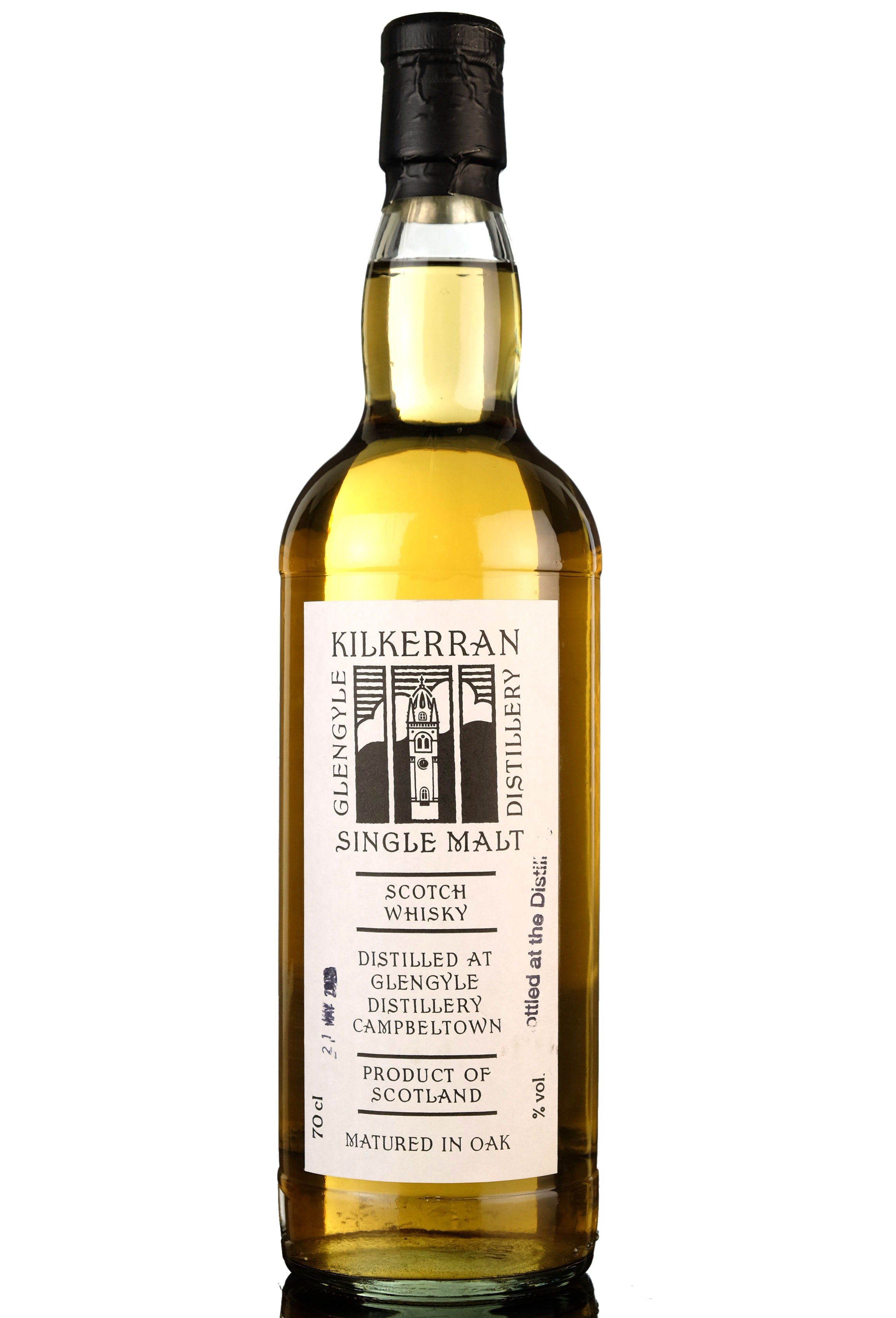 Kilkerran Bottled 2009 Bourbon Cask