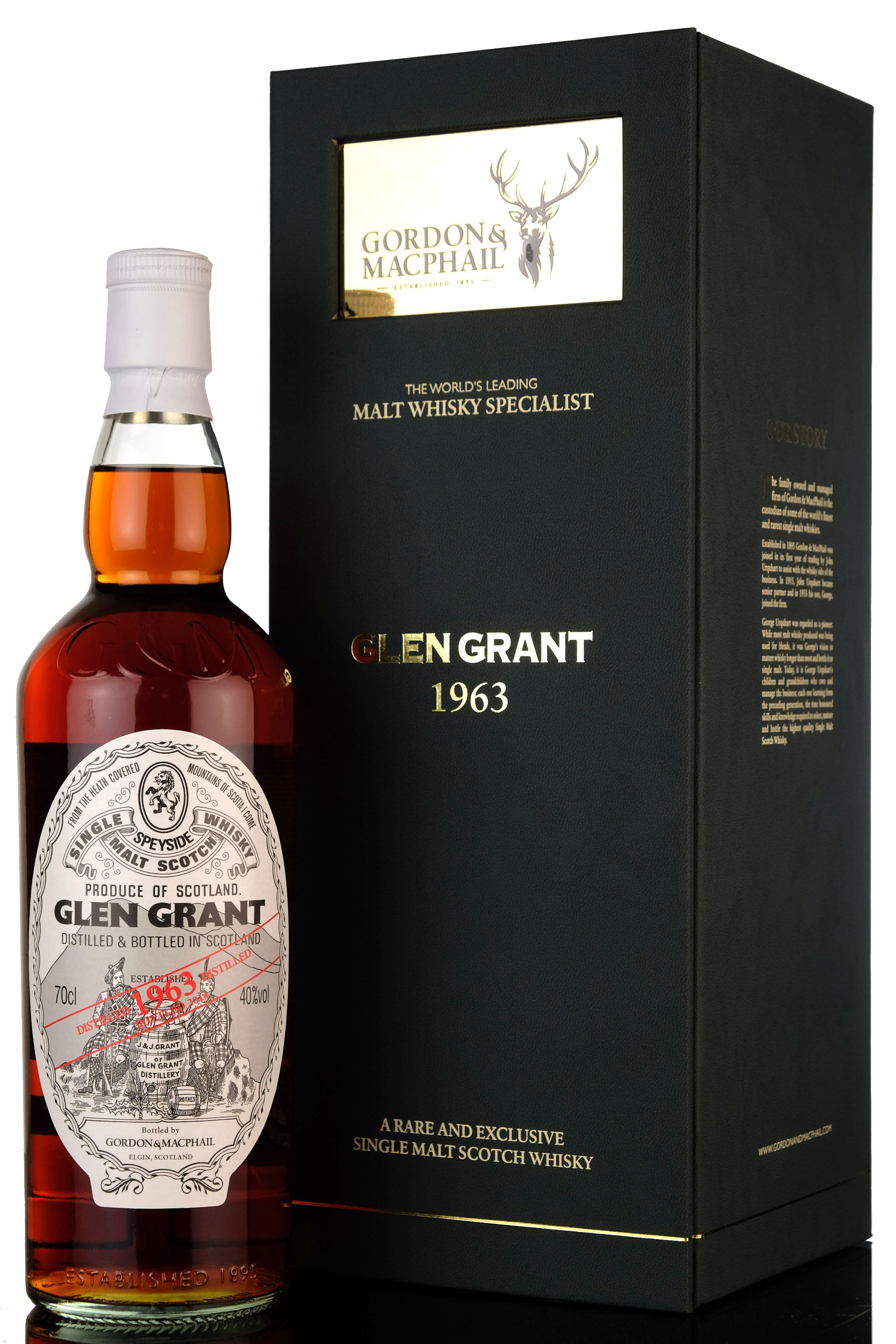 Glen Grant 1963-2014 - Gordon & MacPhail - Single Cask 5178 - First Fill Sherry