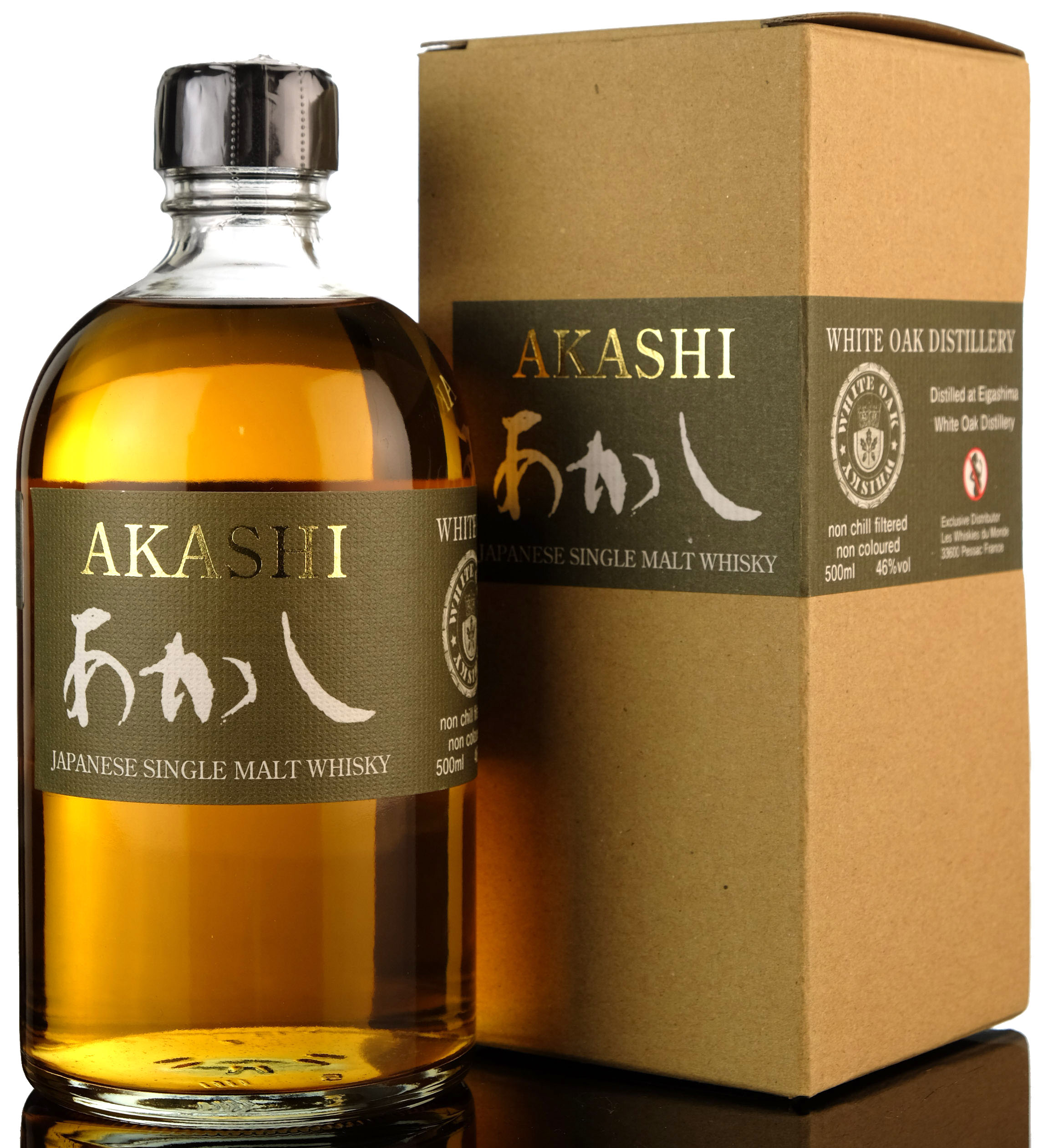 Akashi White Oak Single Malt - Half Litre