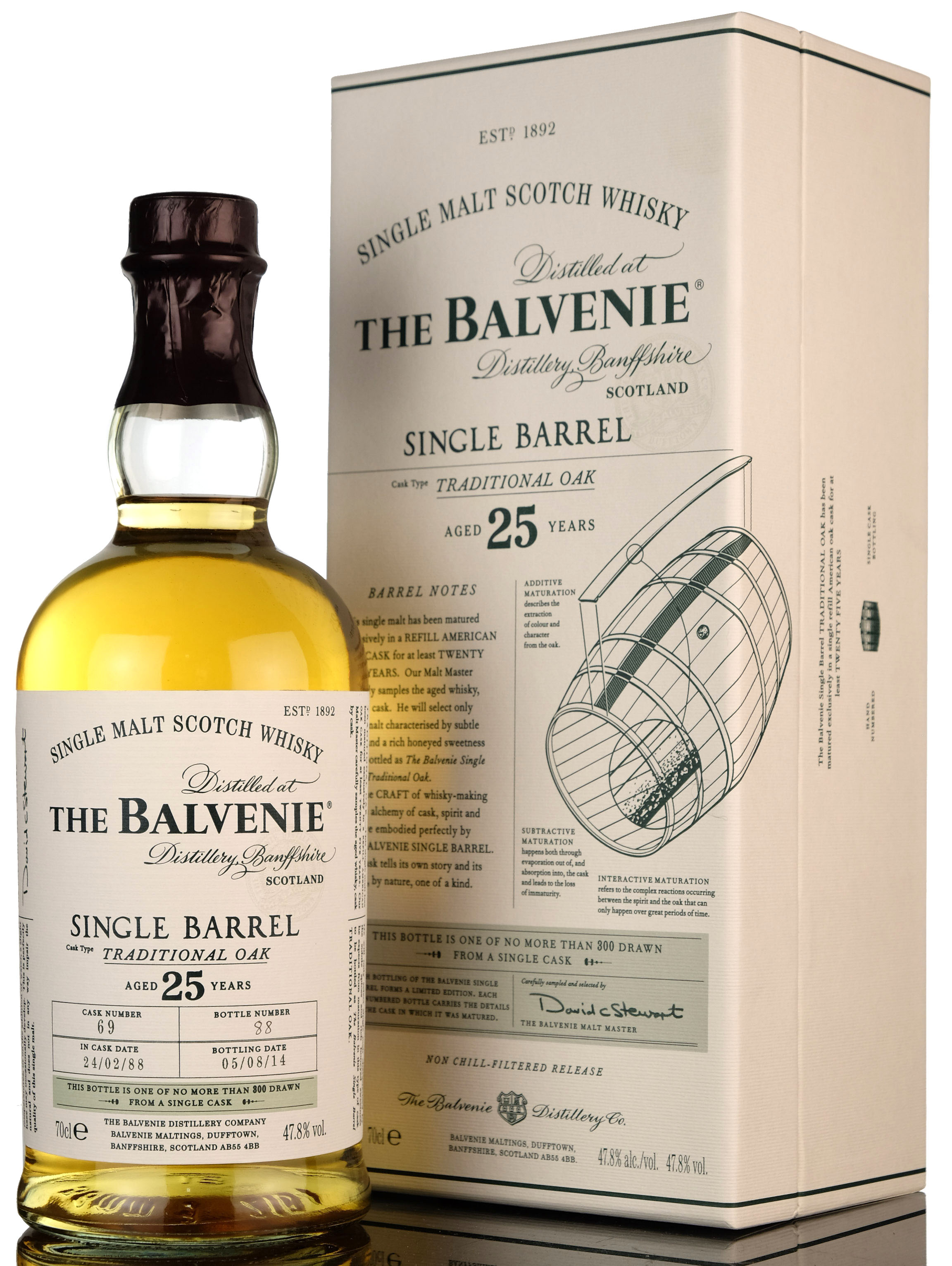 Balvenie 1988-2014 - 25 Year Old - Single Cask 69