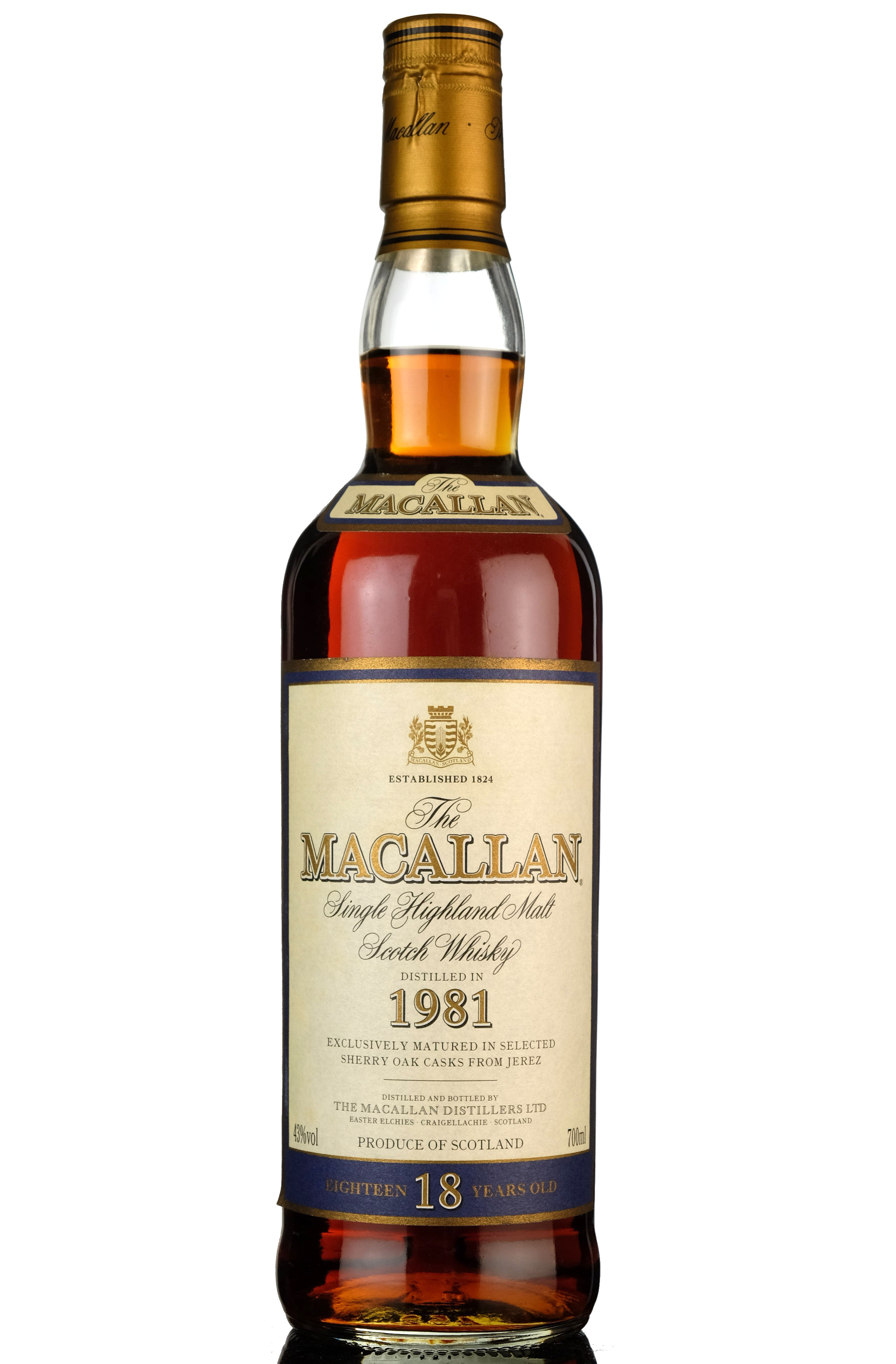 Macallan 1981 - 18 Year Old