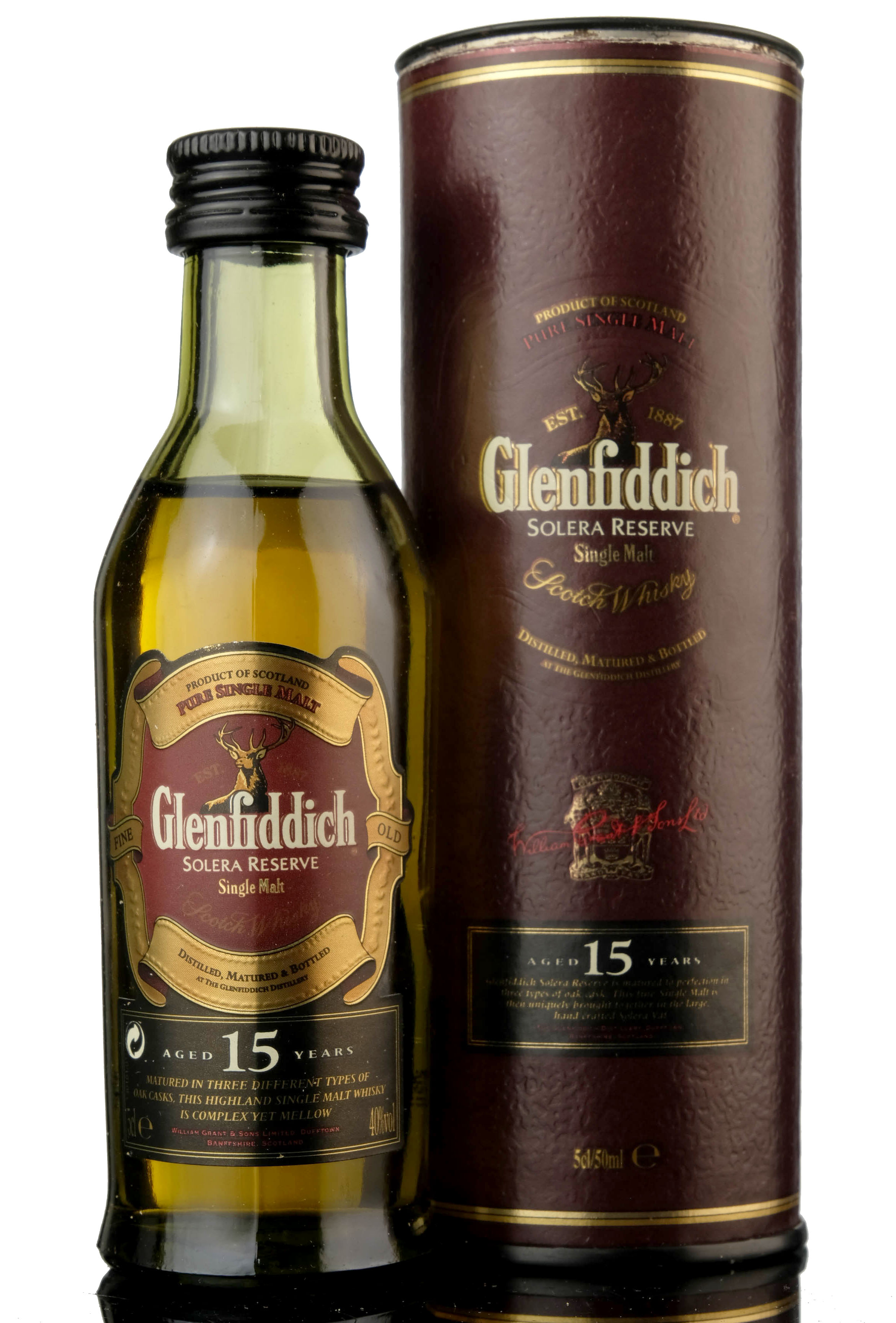 Glenfiddich 15 Year Old - Solera Reserve Miniature