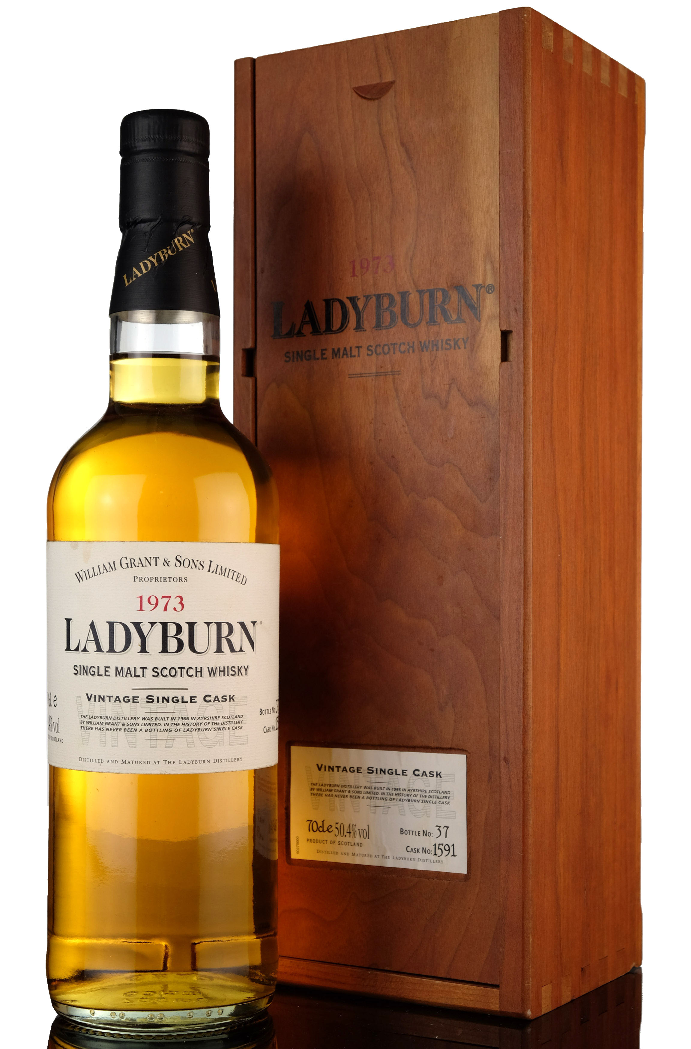 Ladyburn 1973-2000 - 27 Year Old - Single Cask 1591
