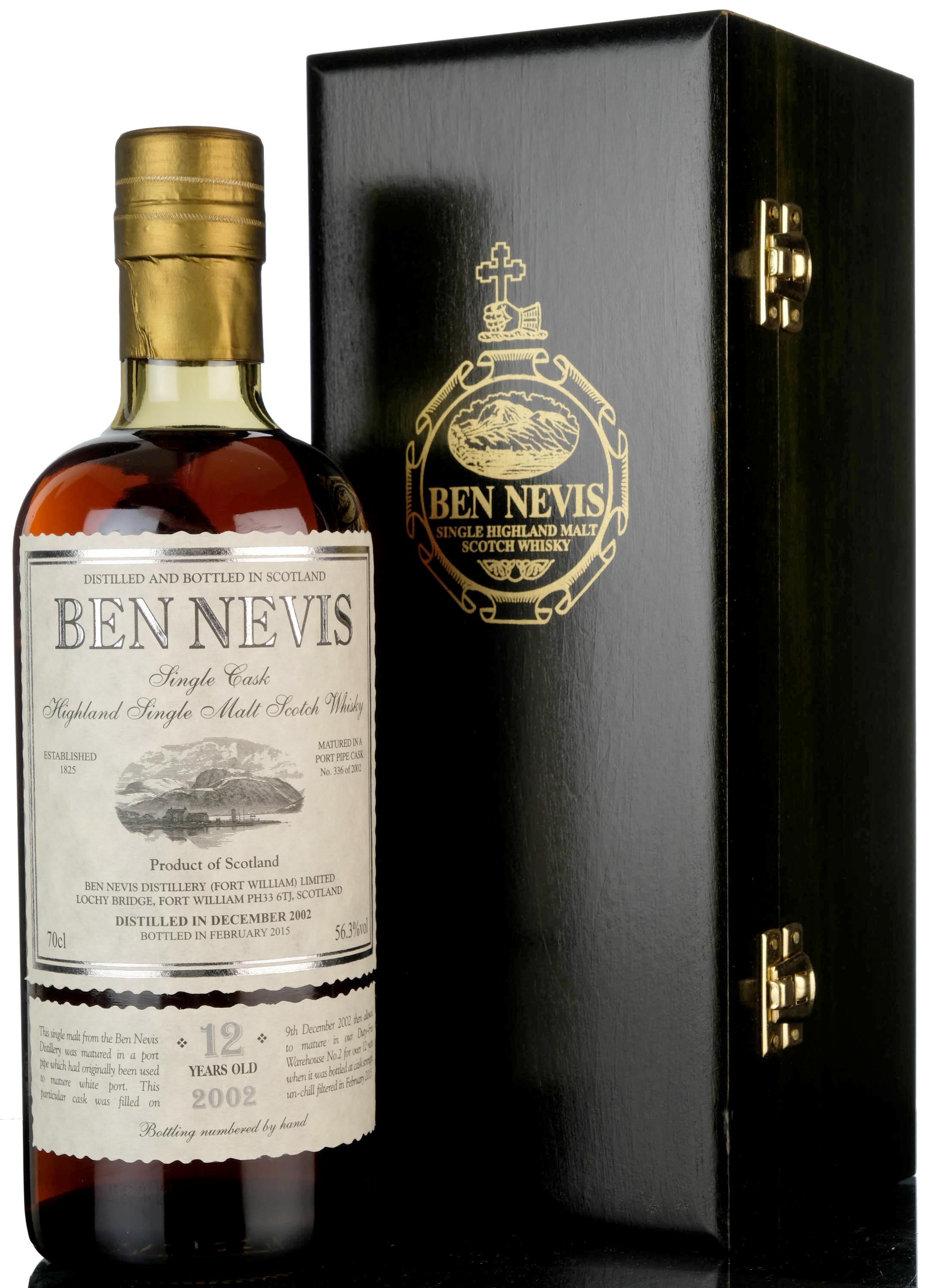 Ben Nevis 2002-2015 - Single Cask 336 - Port Pipe Cask