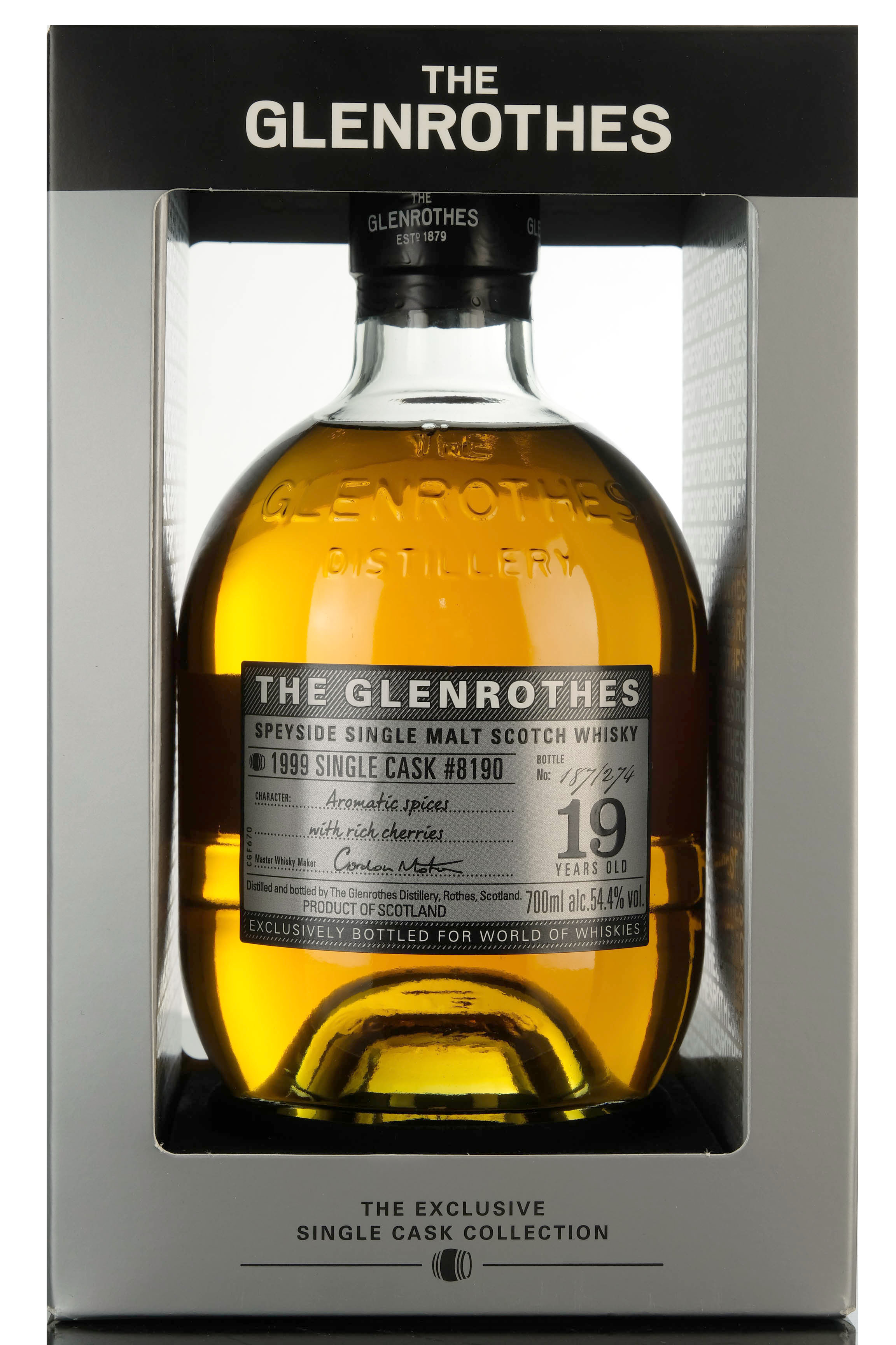 Glenrothes 1999 - 19 Year Old - Single Cask 8190