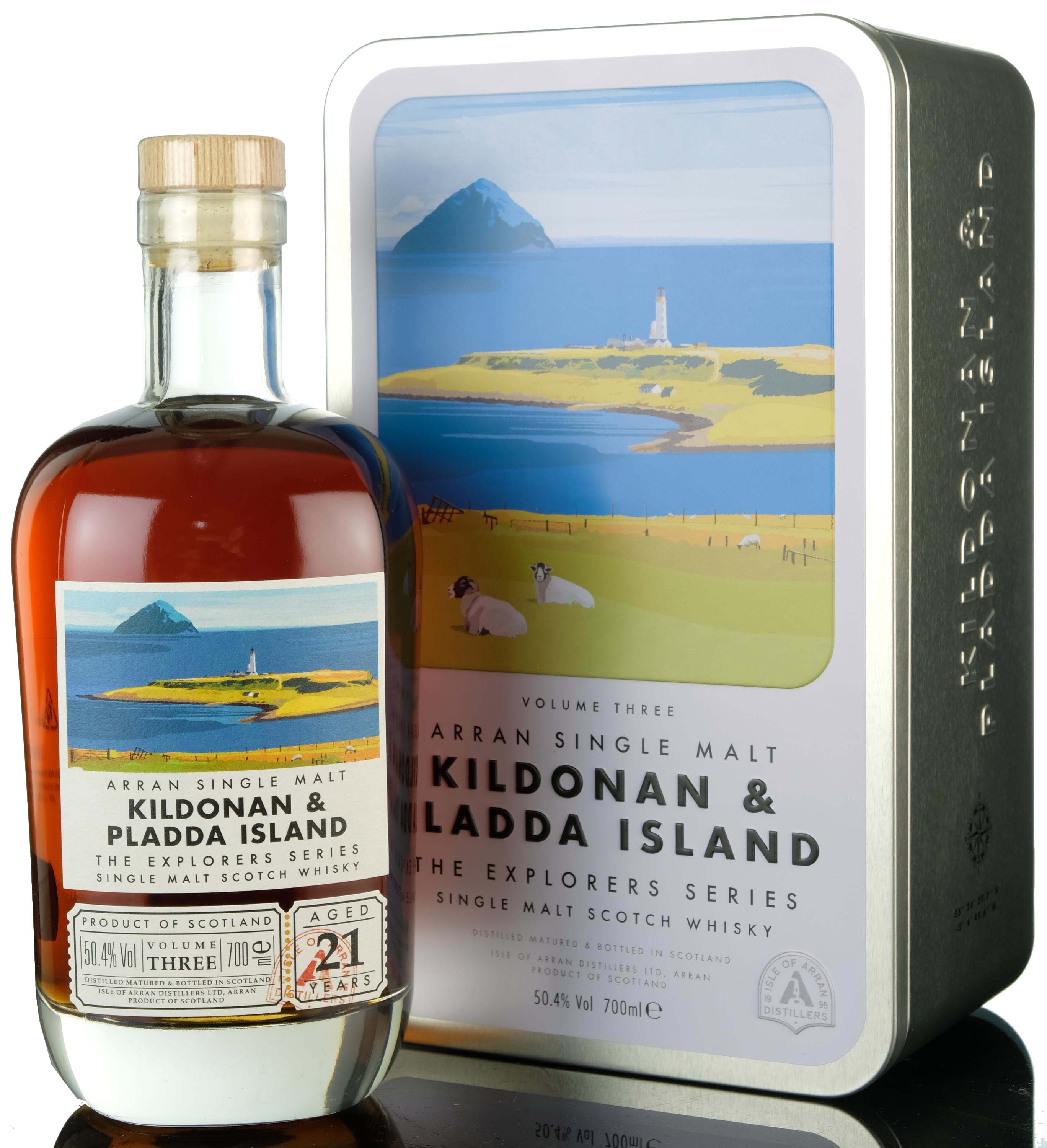 Arran 21 Year Old - Kildonan & Pladda Island Explorers Series - Volume Three