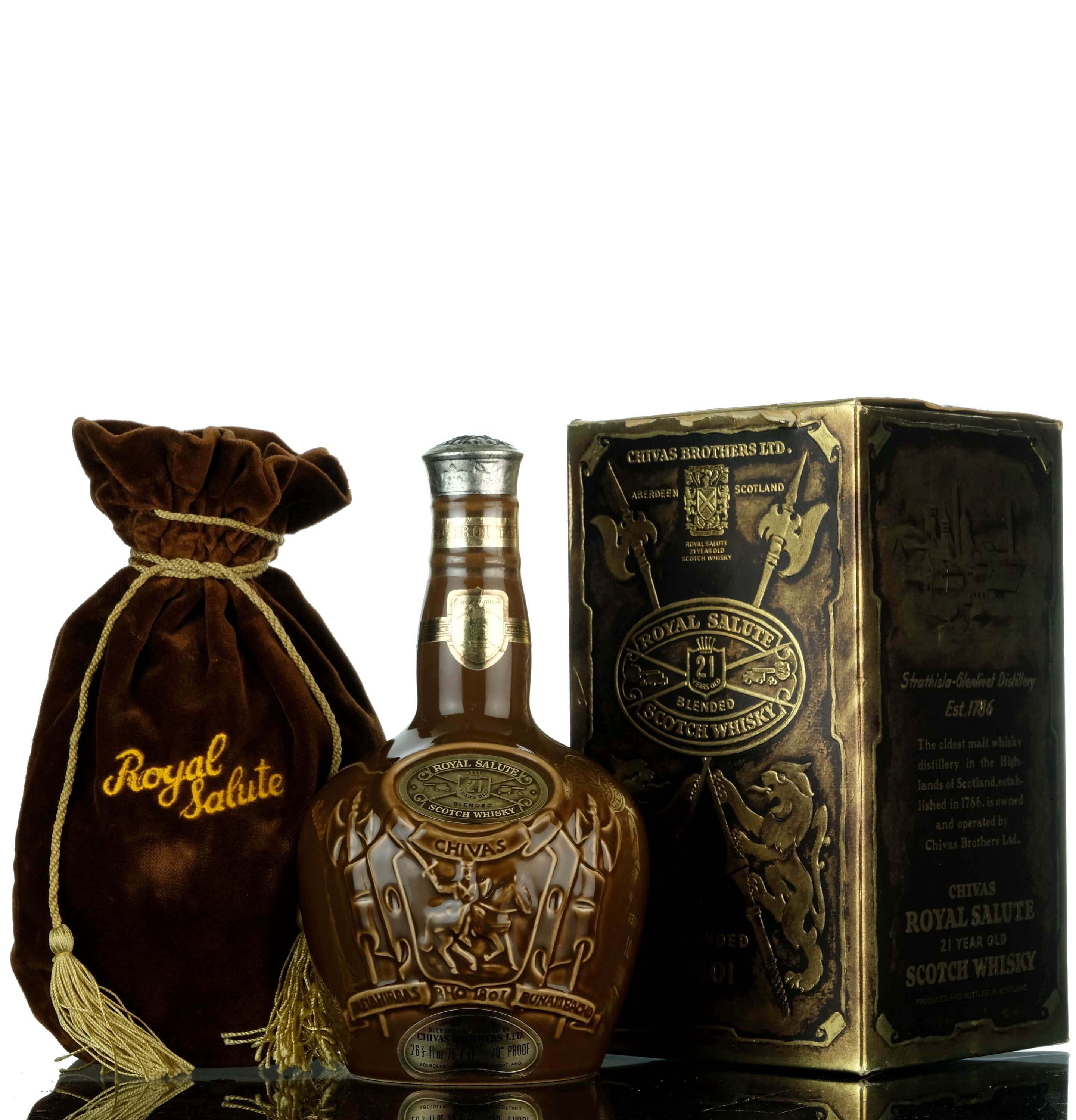 Royal Salute 21 Year Old - Brown Decanter