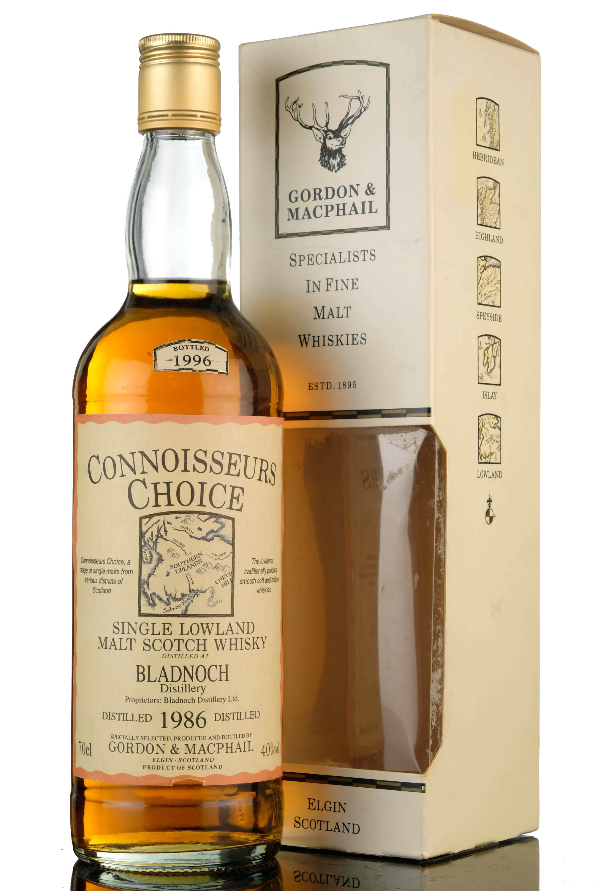 Bladnoch 1986-1996 - Gordon & MacPhail - Connoisseurs Choice