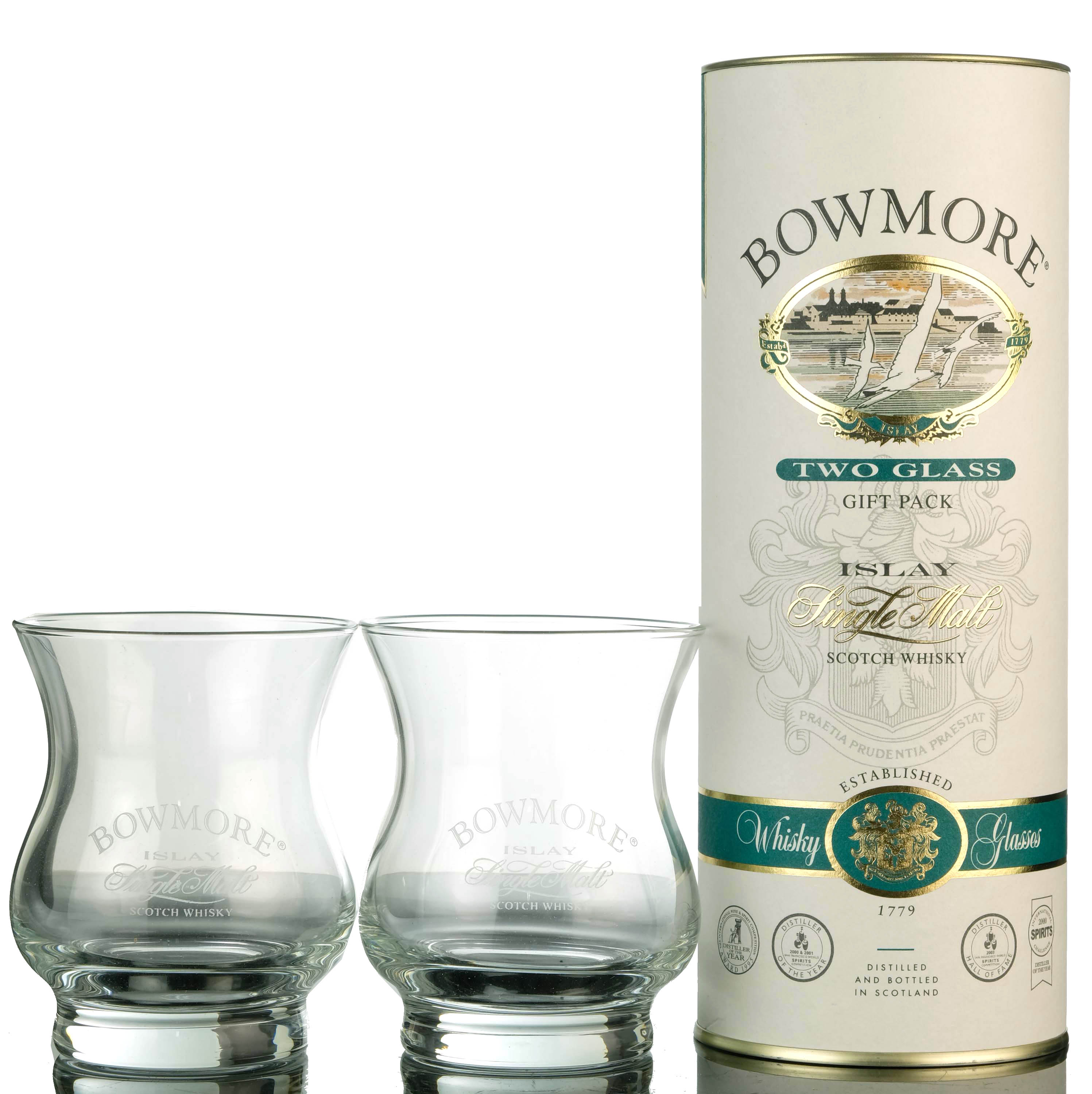 2 x Branded Bowmore Glasses