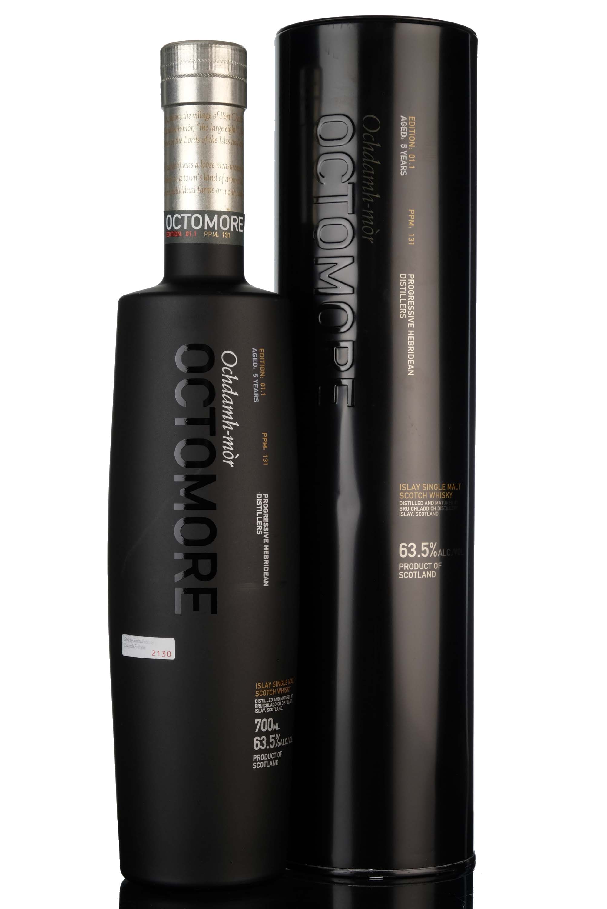 Bruichladdich Octomore 1.1 - inaugural Release