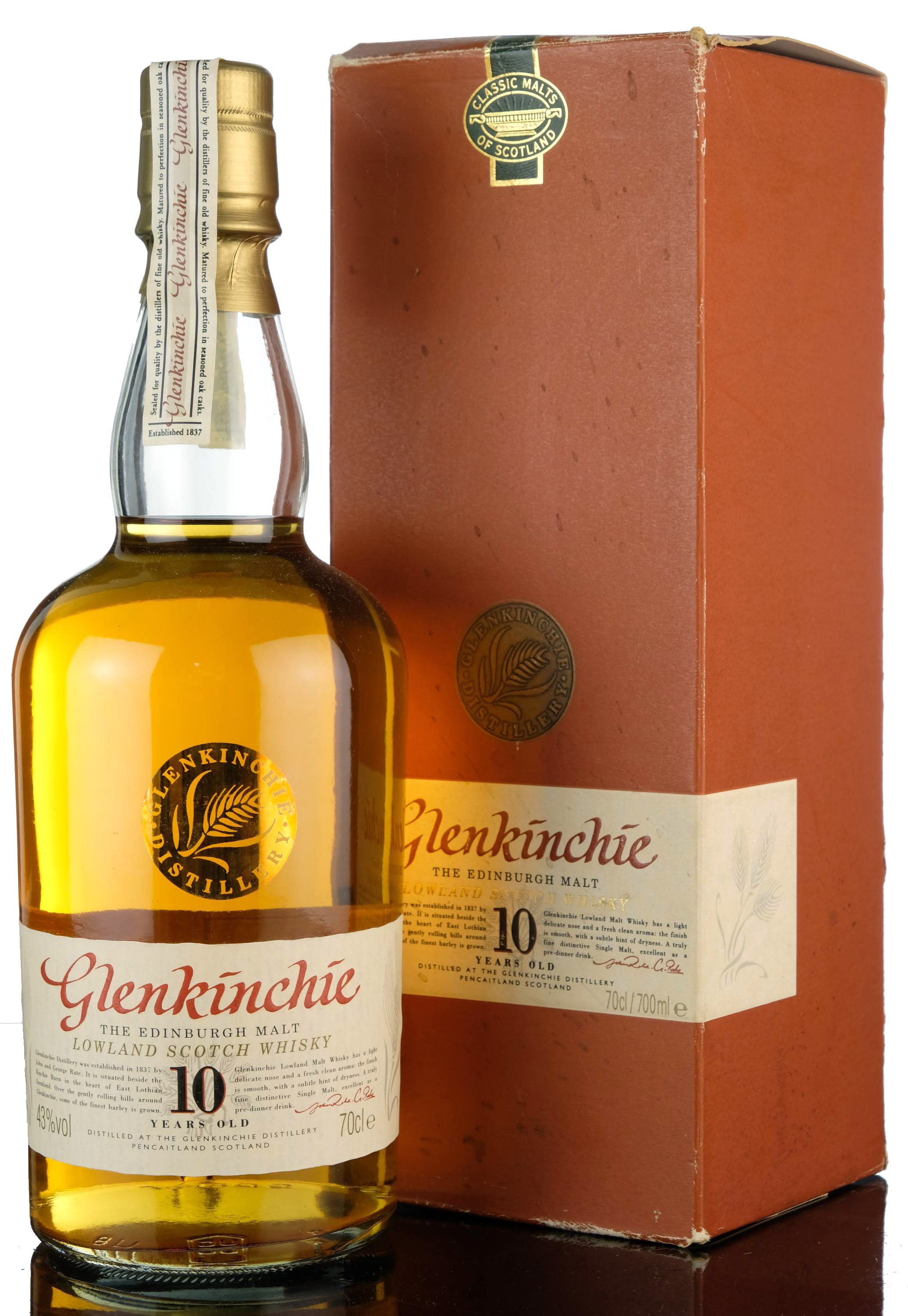 Glenkinchie 10 Year Old