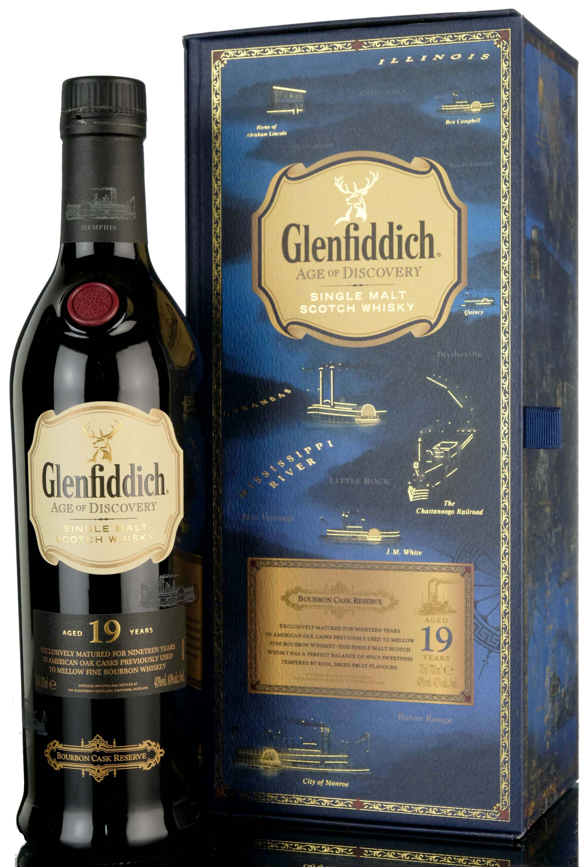 Glenfiddich 19 Year Old - Age Of Discovery - Bourbon Cask Finish