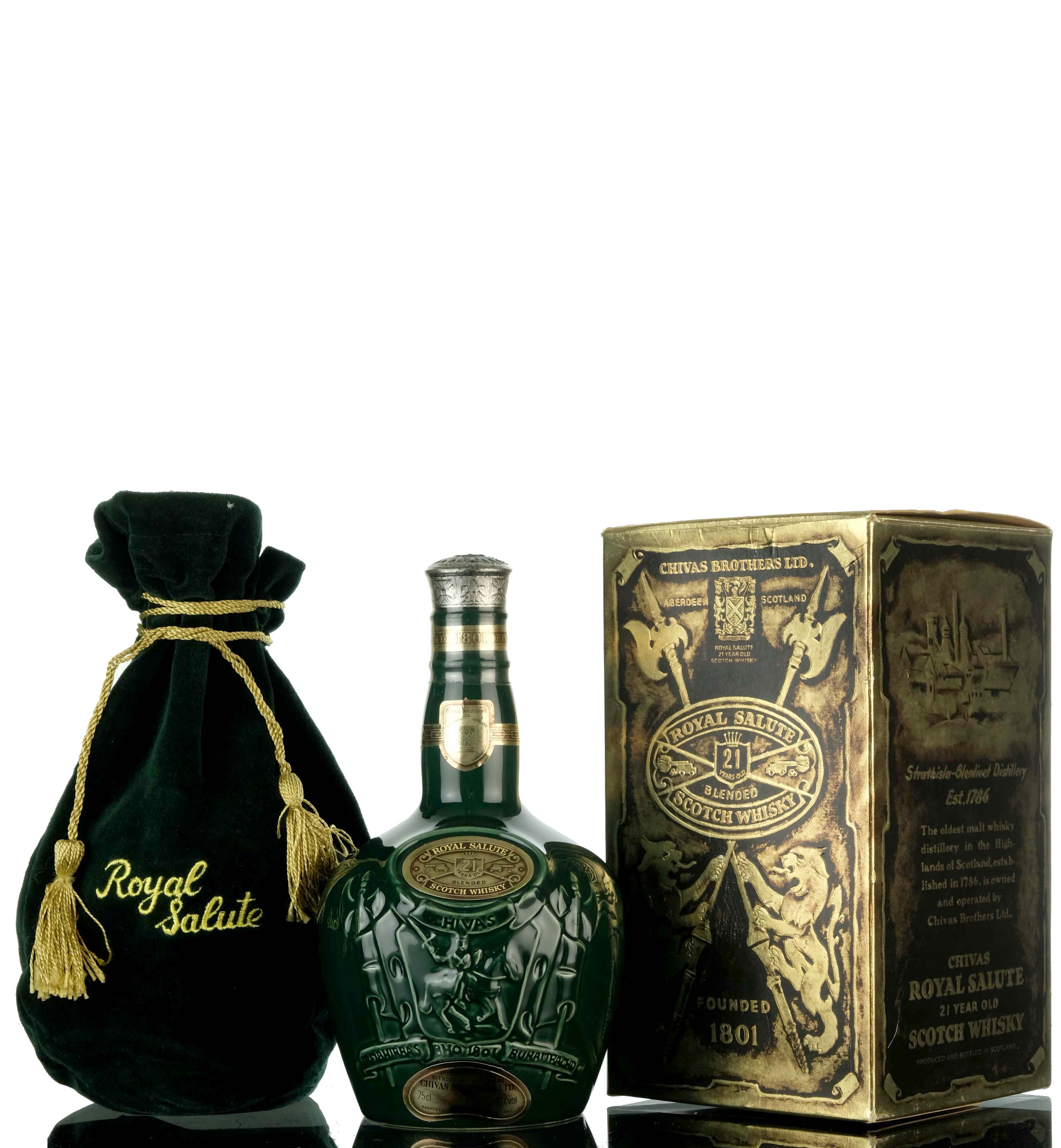 Royal Salute 21 Year Old - Green Decanter