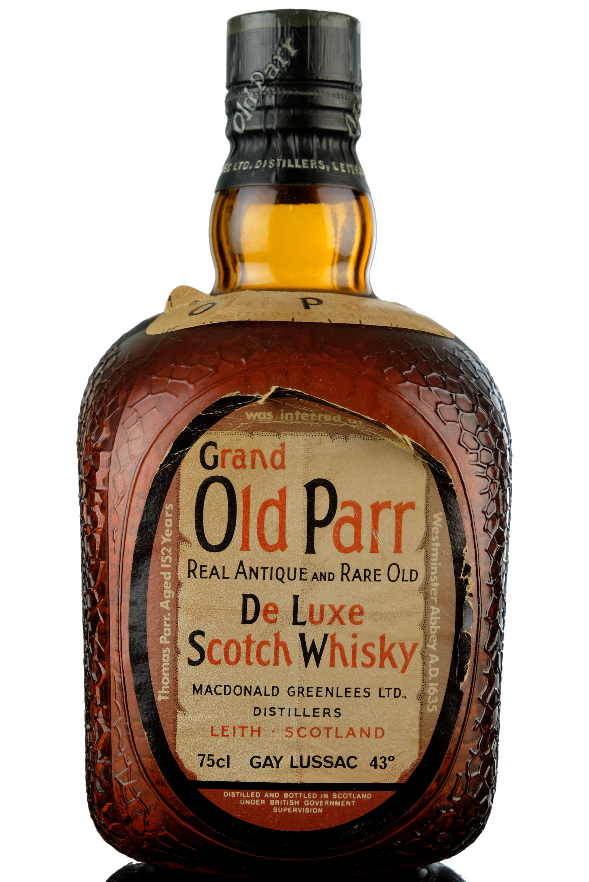 Grand Old Parr - 1980s