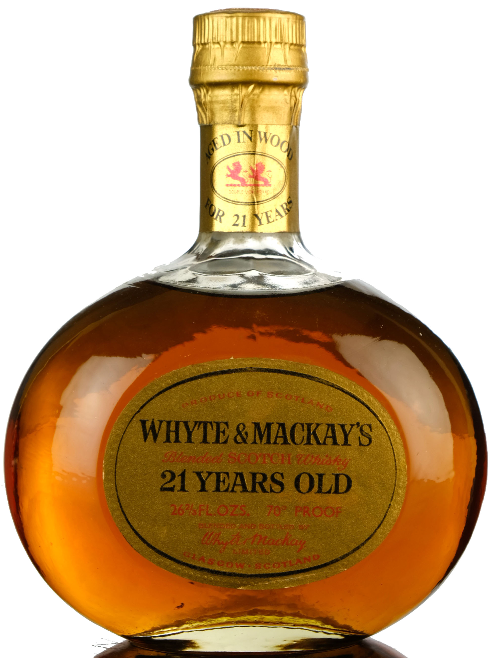 Whyte & Mackay 21 Year Old - 1970s