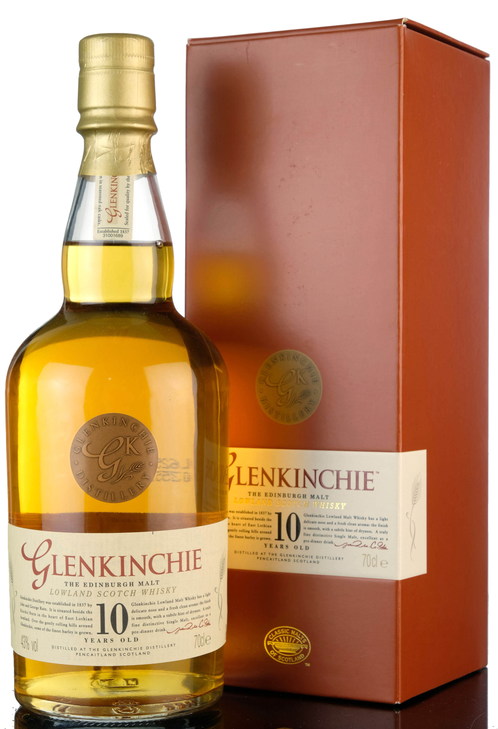 Glenkinchie 10 Year Old