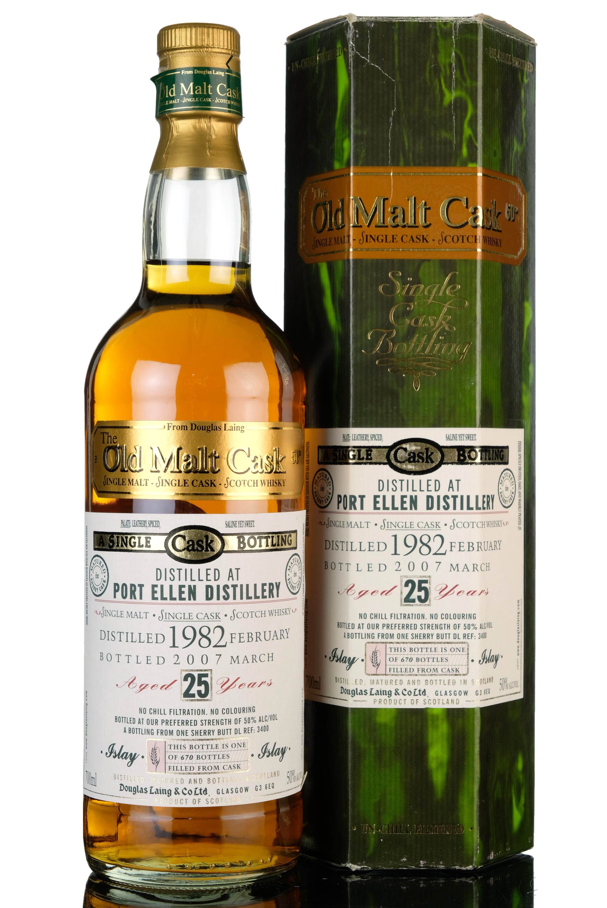 Port Ellen 1982-2007 - 25 Year Old - Douglas Laing - Old Malt Cask