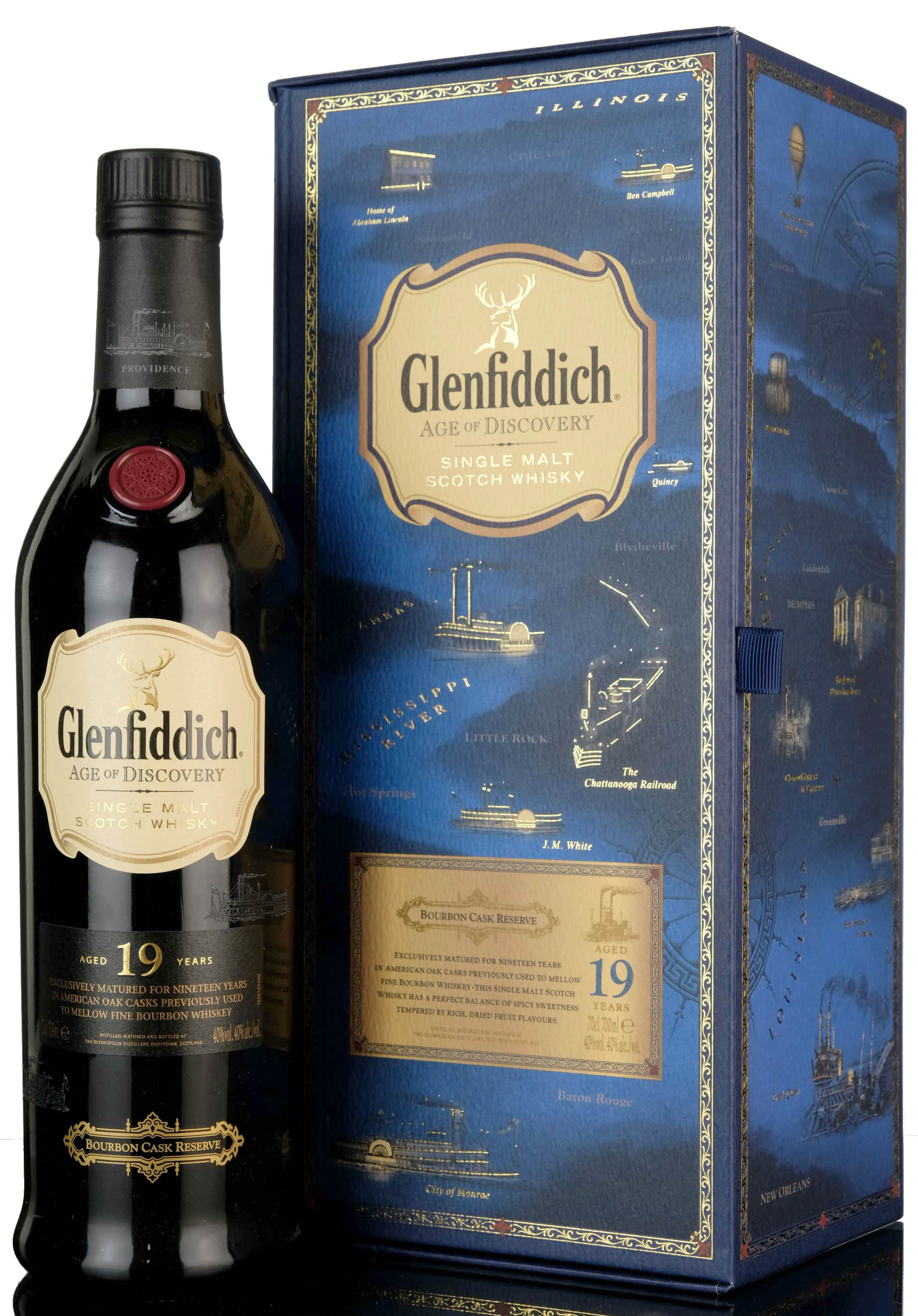 Glenfiddich 19 Year Old - Age Of Discovery - Bourbon Cask Finish