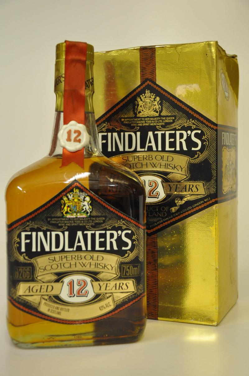 Findlater\'s 12 Year Old - (South African B266)