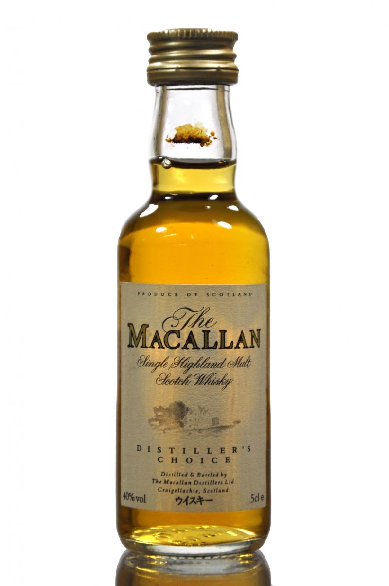 Macallan Distillers Choice Miniature