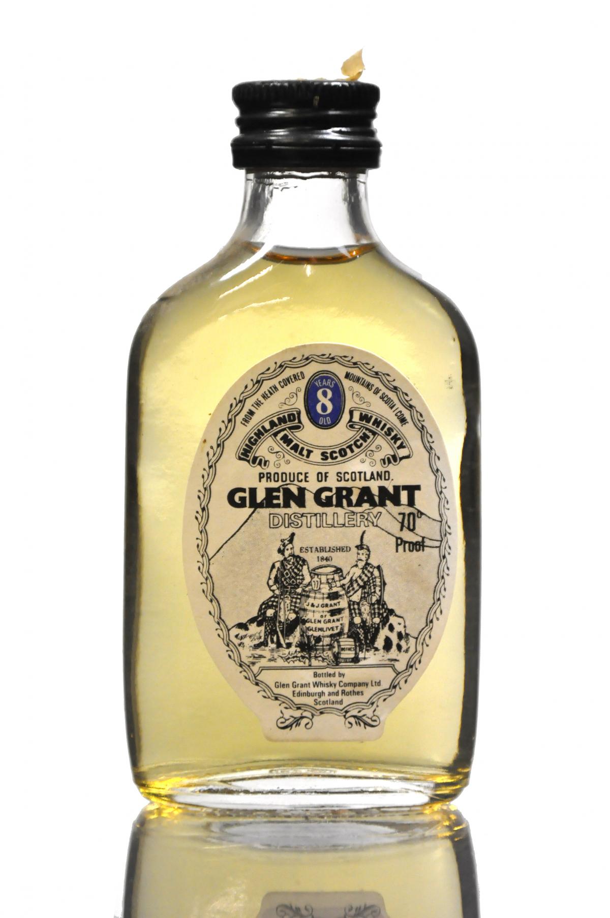 Glen Grant 8 Year Old - 70 Proof Miniature