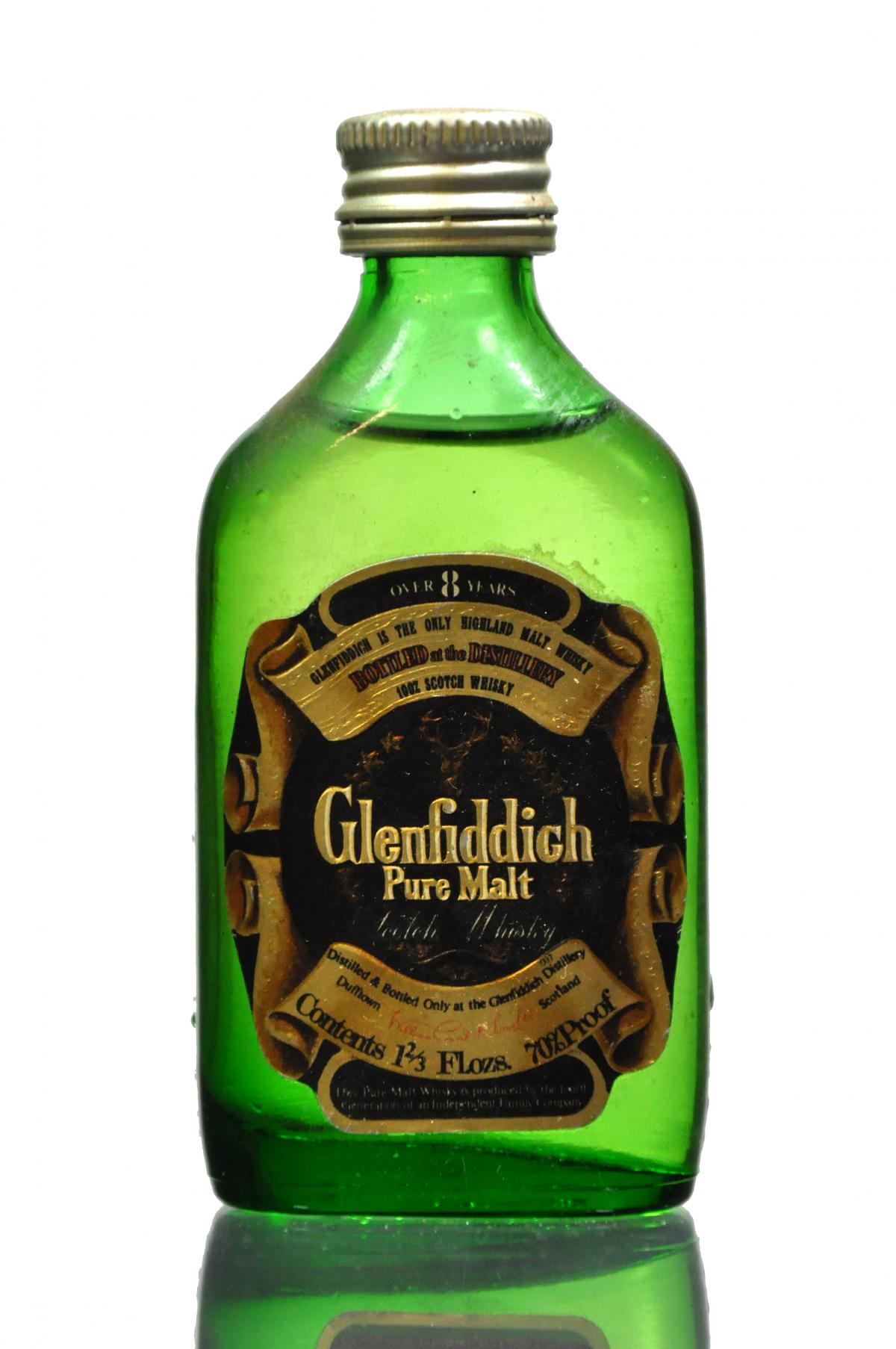 Glenfiddich 8 Year Old - 70 Proof Miniature