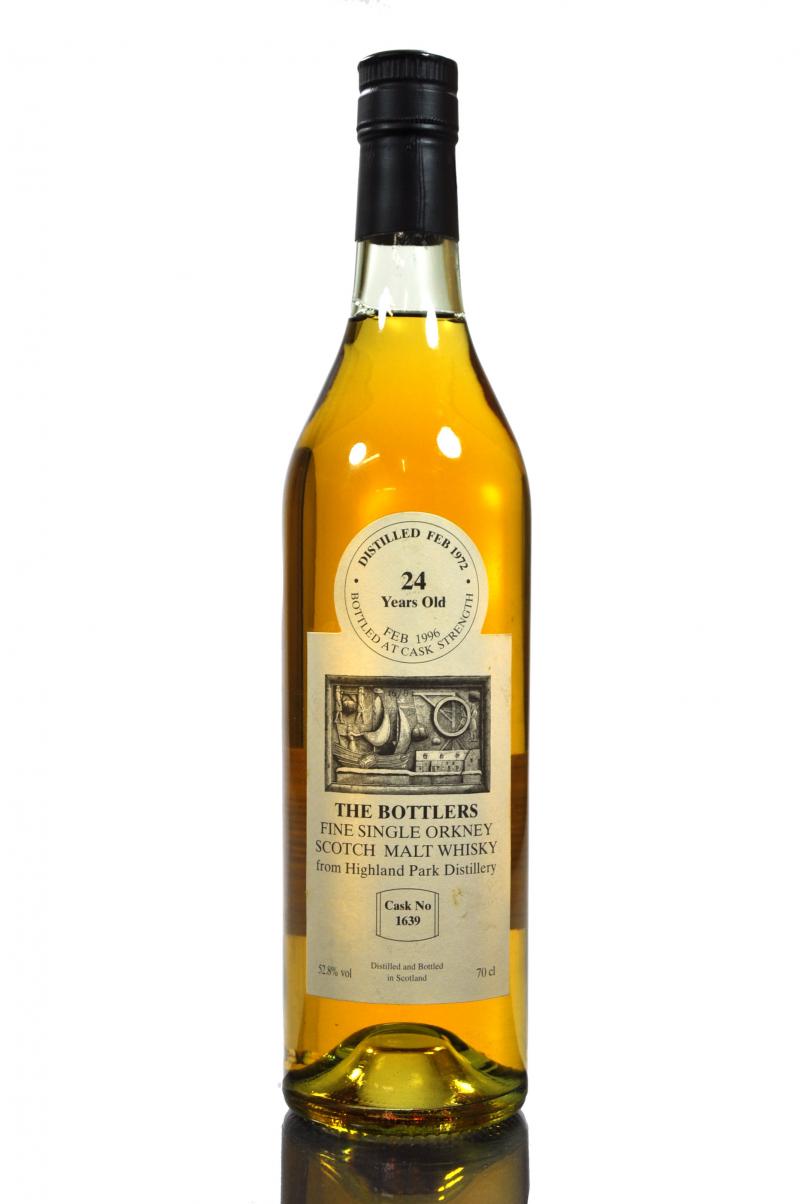 Highland Park 1972 - 24 Year Old - The Bottlers