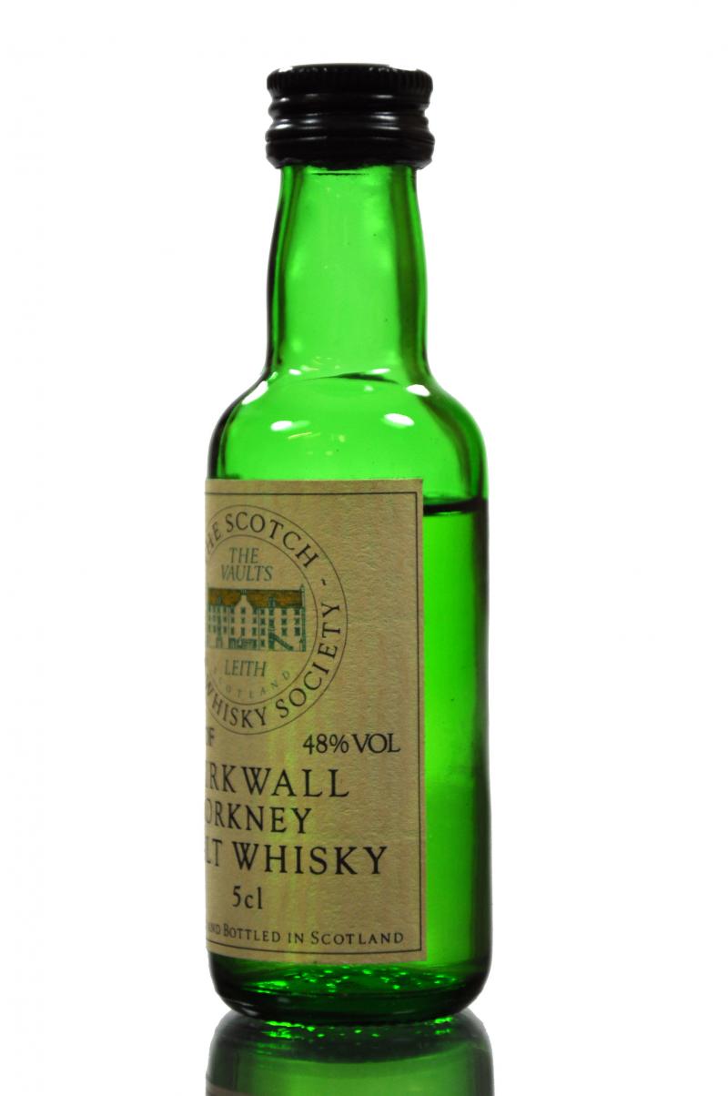 Kirkwall Scotch Malt Whisky Society Miniature