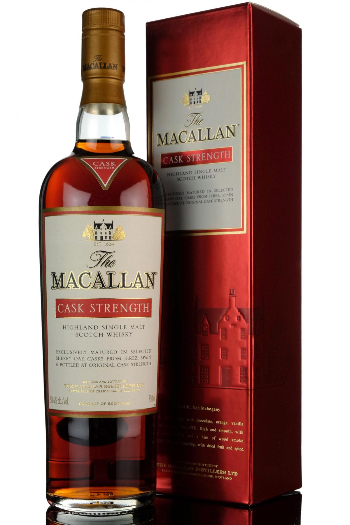 Macallan Cask Strength - Sherry Cask - 58.6%