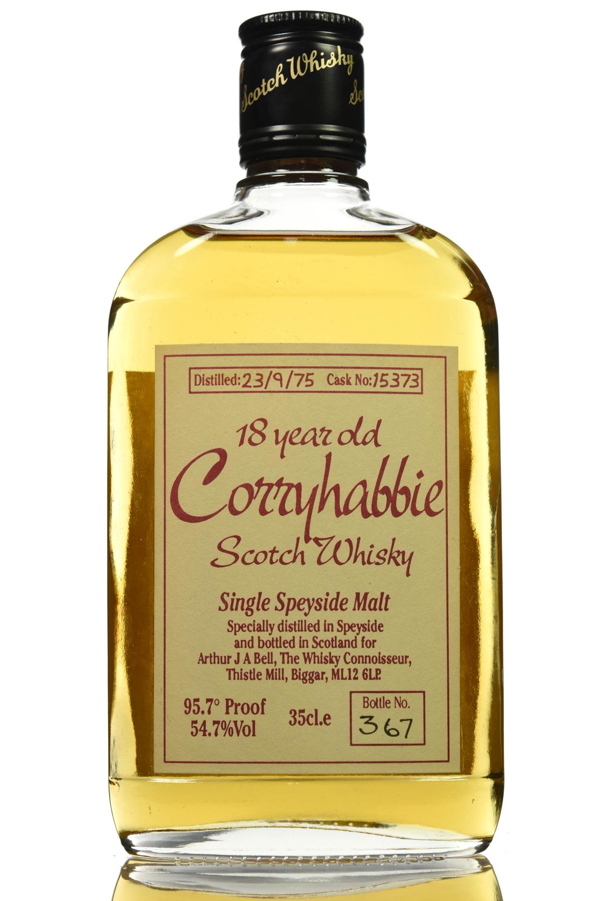 Corryhabbie 1975 - 18 Year Old -  Cask 15373 - 35cl