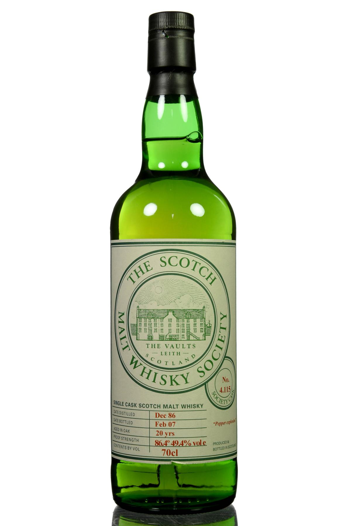 Highland Park 1986-2007 - 20 Year Old - SMWS 4.115 - Pepper Explosion