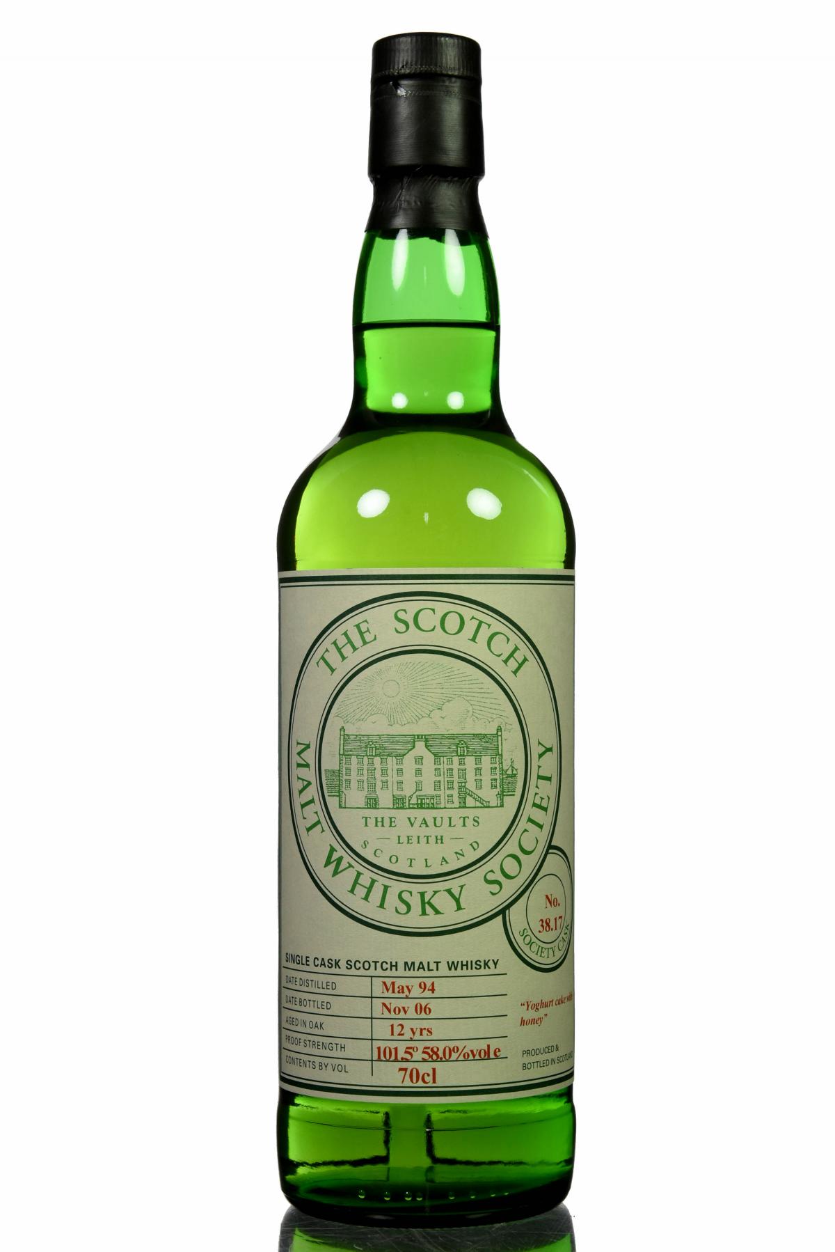 Caperdonich 1994-2006 - 12 Year Old - SMWS 38.17