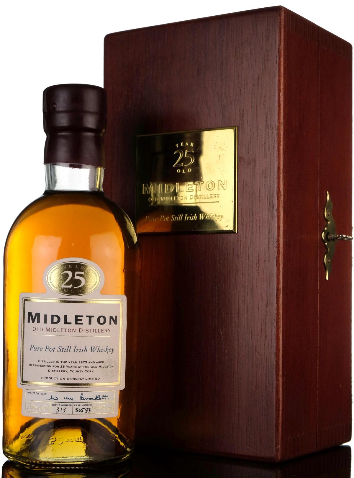 Midleton 1973 - 25 Year Old - Irish Whiskey - Single Cask 86583