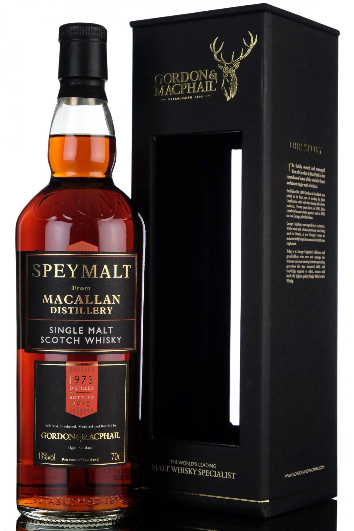 Macallan 1973-2015 - Gordon & MacPhail Speymalt