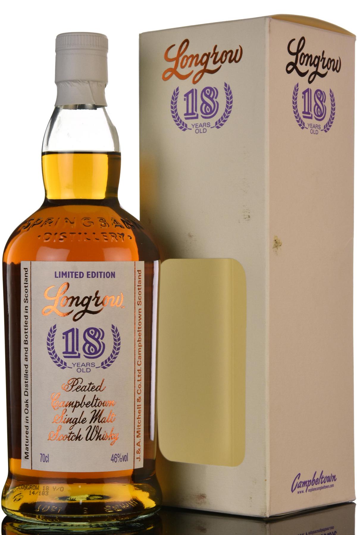 Longrow 18 Year Old - Limited Edition