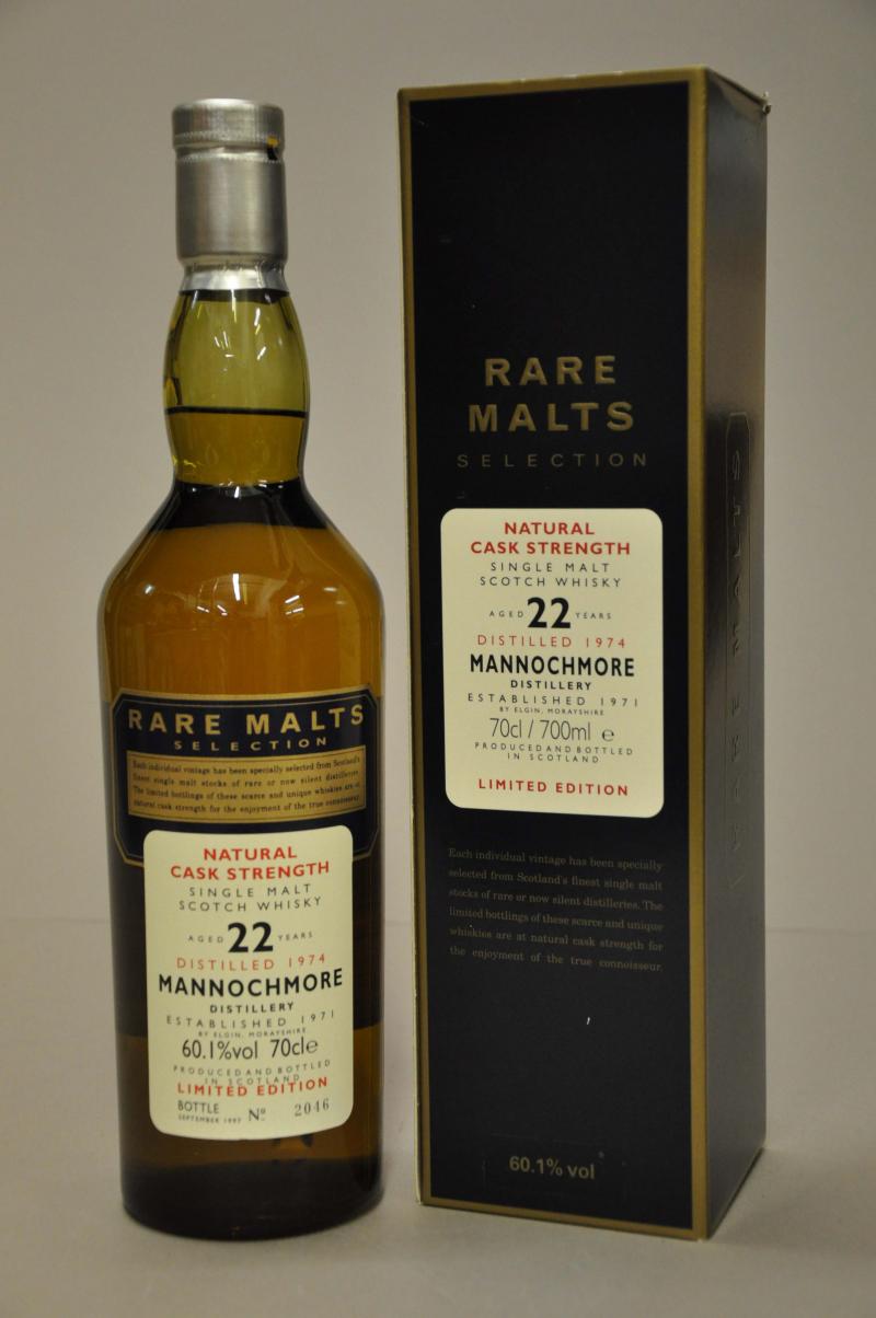 Mannochmore 1974-1997 - 22 Year Old - Rare Malts 60.1%