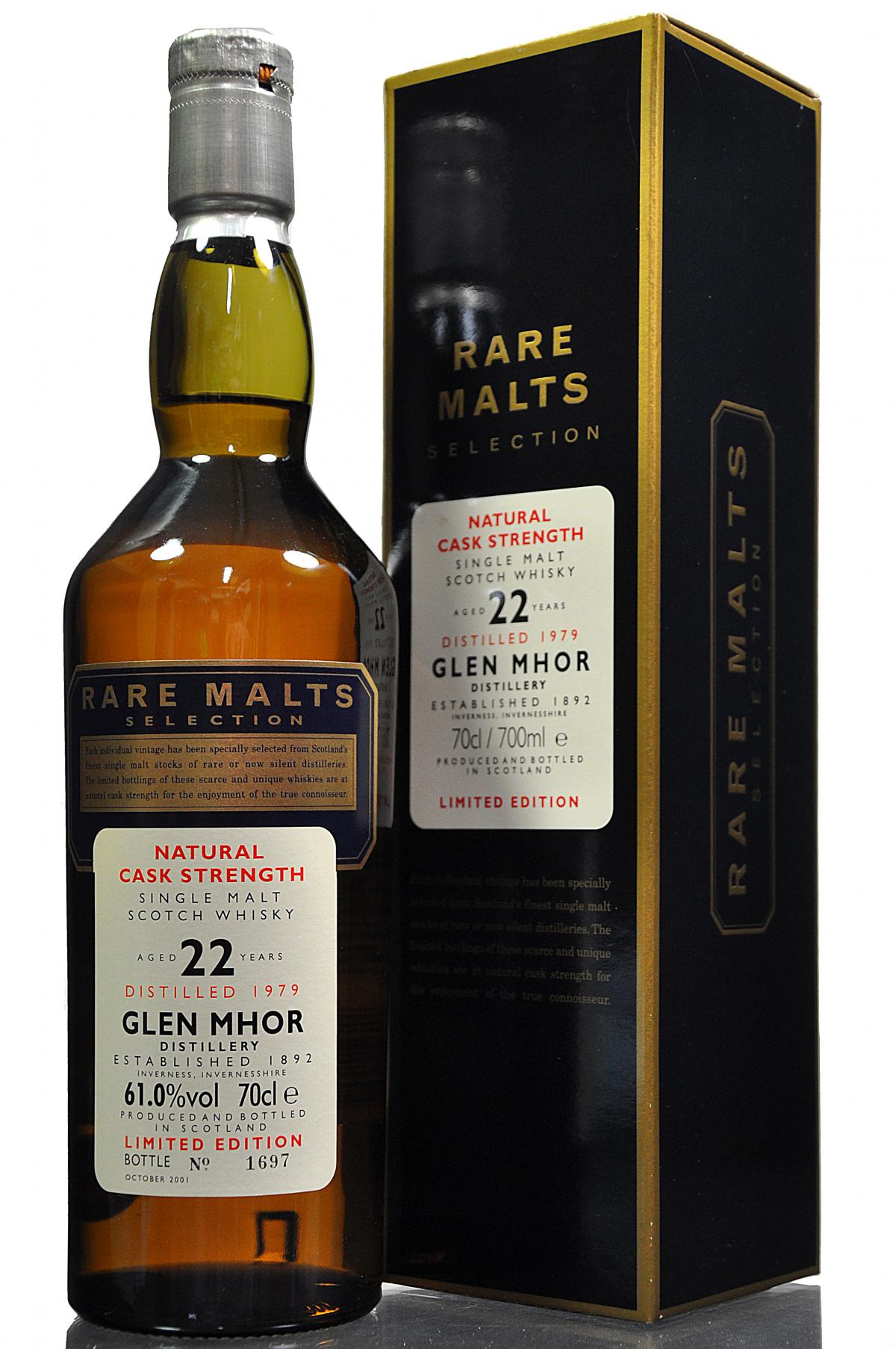 Glen Mhor 1979-2001 - 22 Year Old - Rare Malts 61.0%