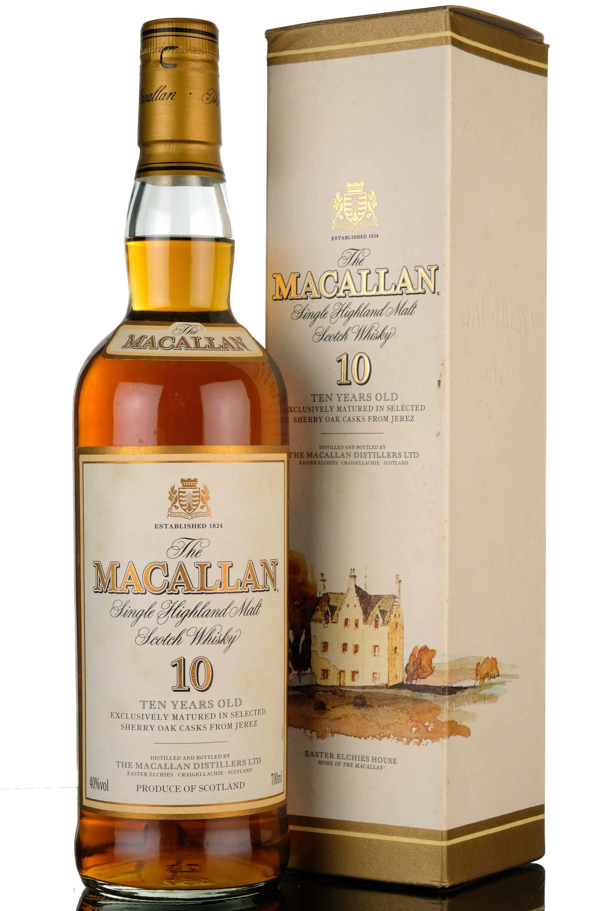 Macallan 10 Year Old - Sherry Casks - Early 2000s