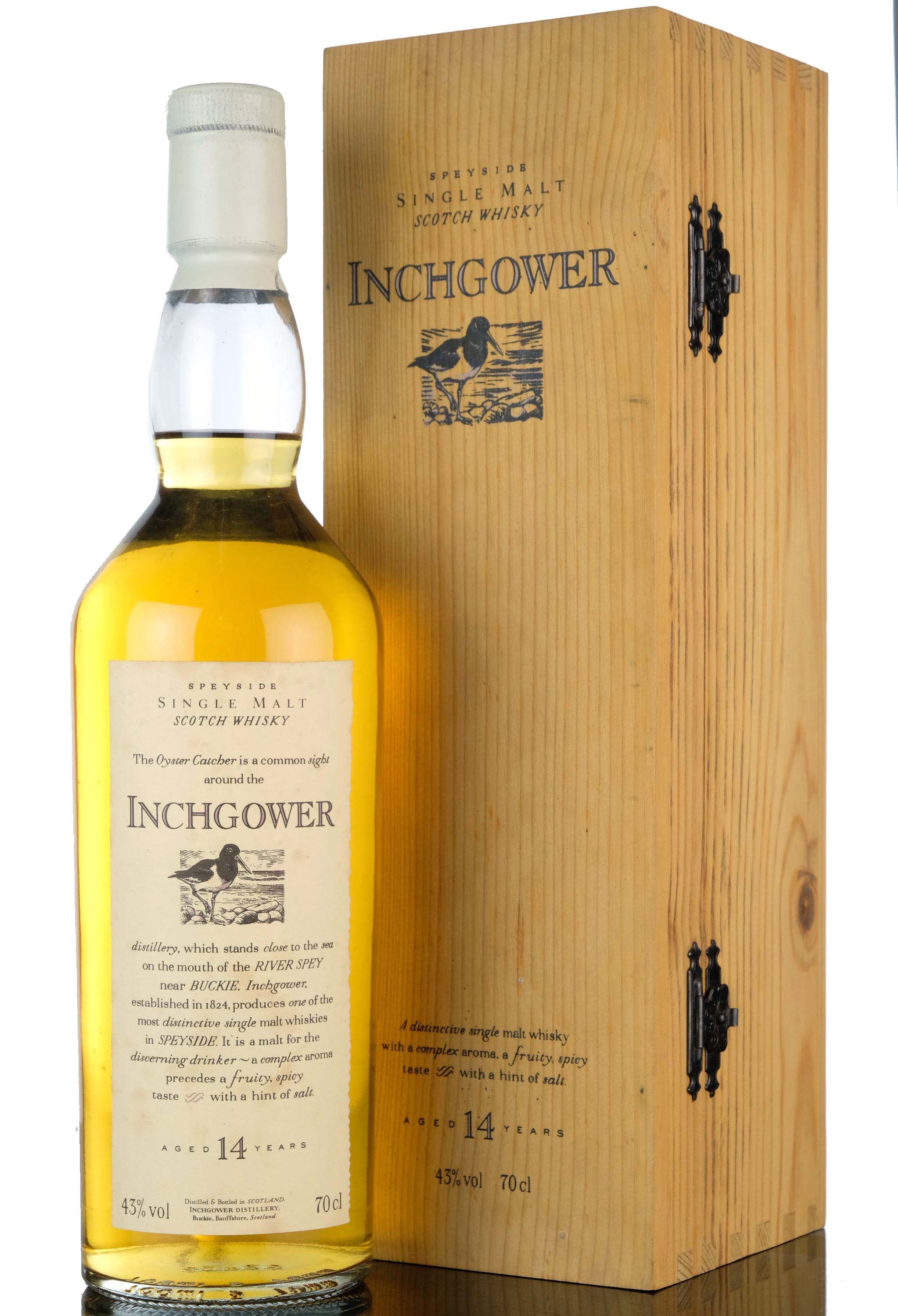 Inchgower 14 Year Old - Flora & Fauna - White Capsule Series