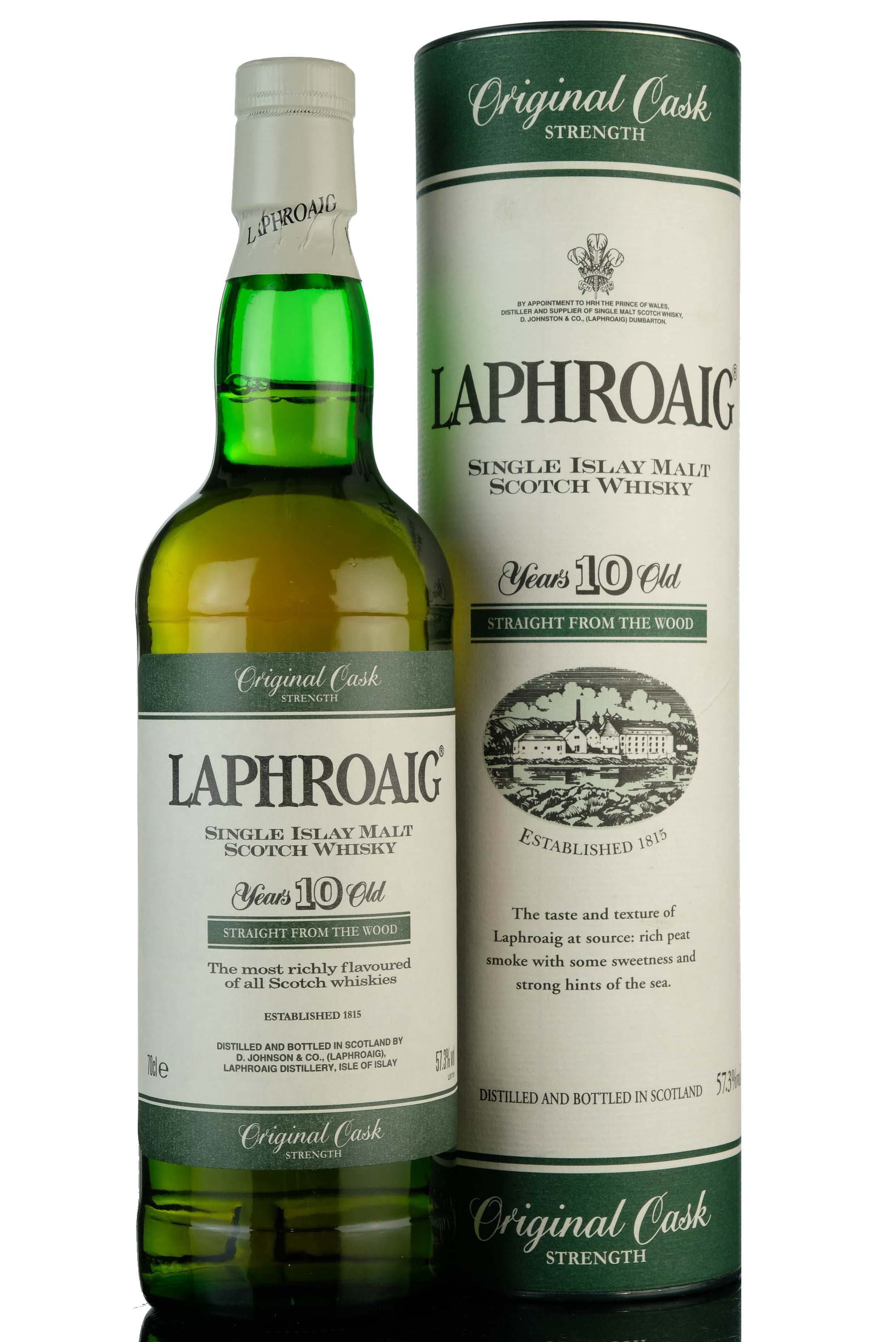 Laphroaig 10 Year Old - Original Cask Strength - 57.3%