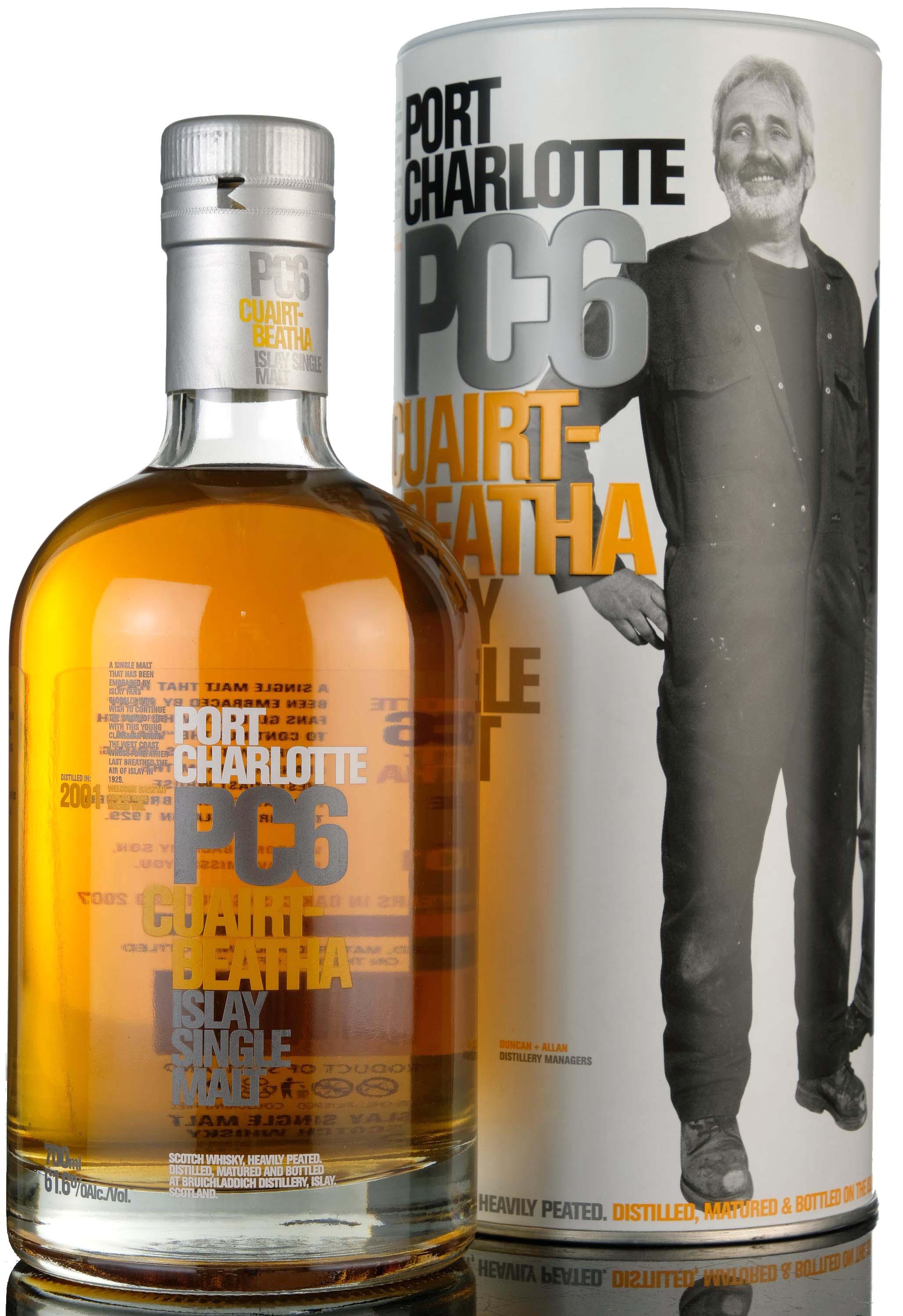 Bruichladdich 2001-2007 - Port Charlotte Cuairt-Beatha - PC6