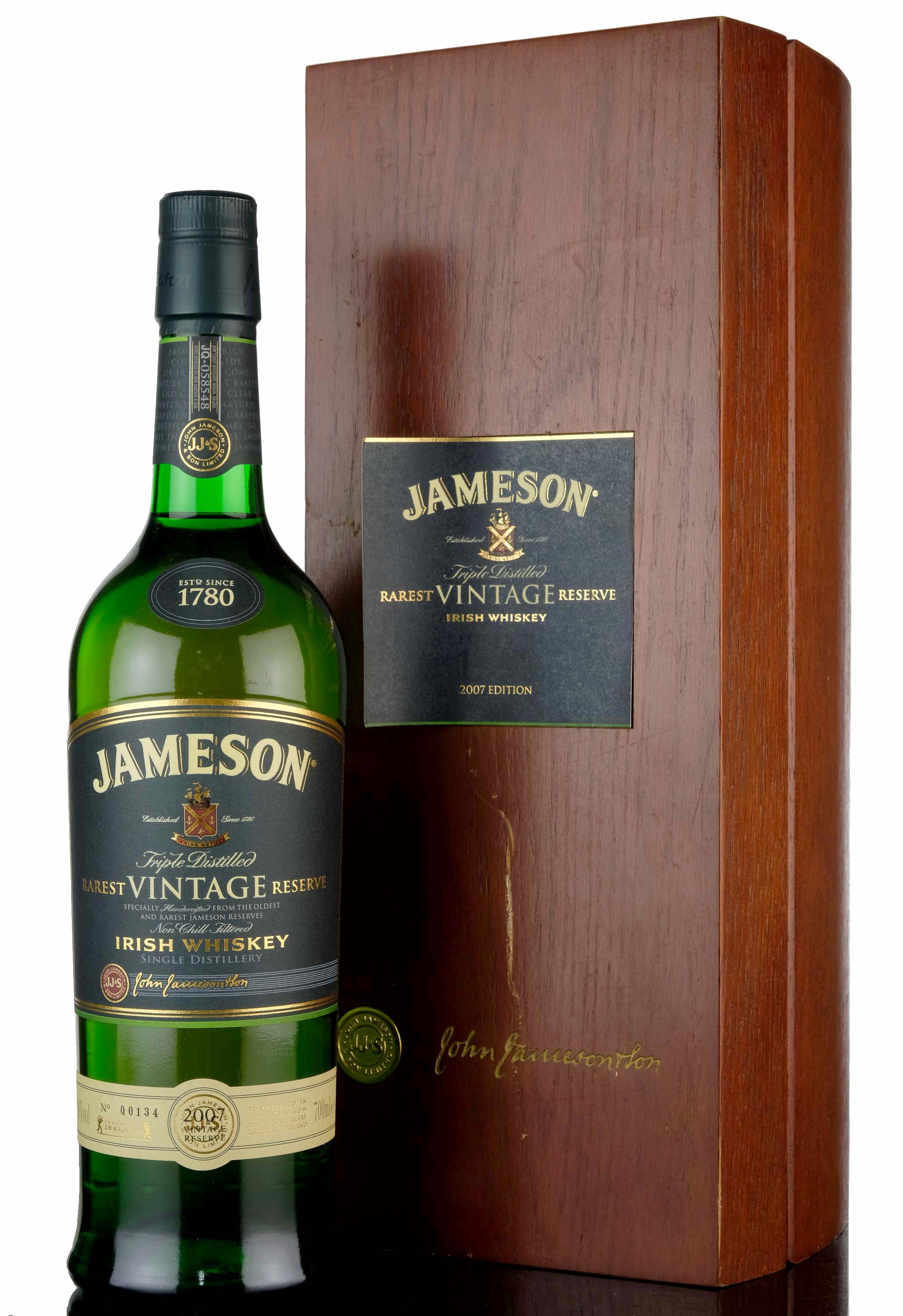 Jameson 2007 Vintage Reserve Irish Whiskey