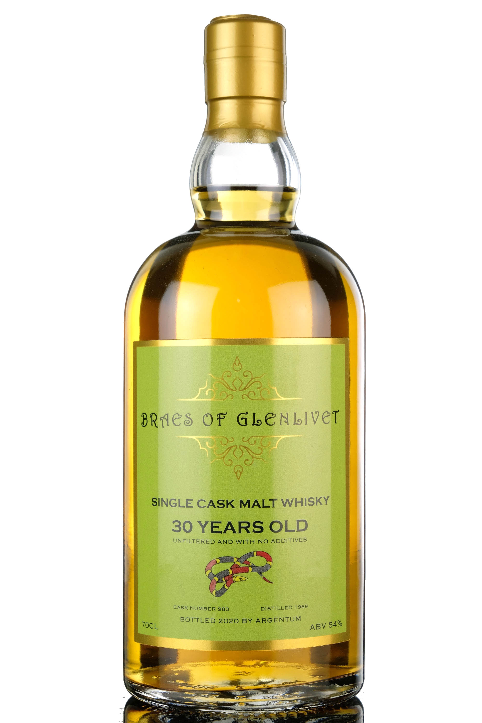 Braes Of Glenlivet 1989-2020 - 30 Year Old - Single Cask 983