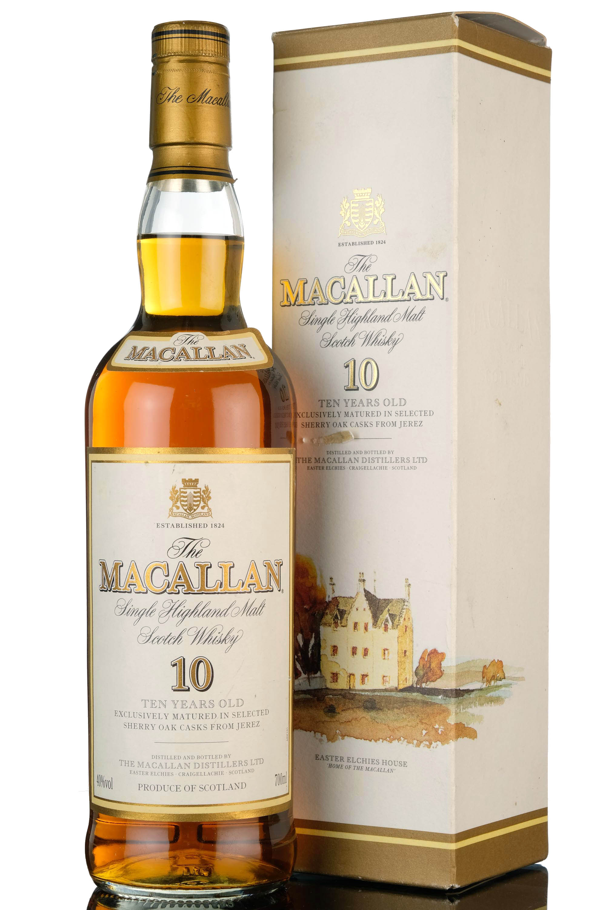 Macallan 10 Year Old - Sherry Casks - Early 2000s