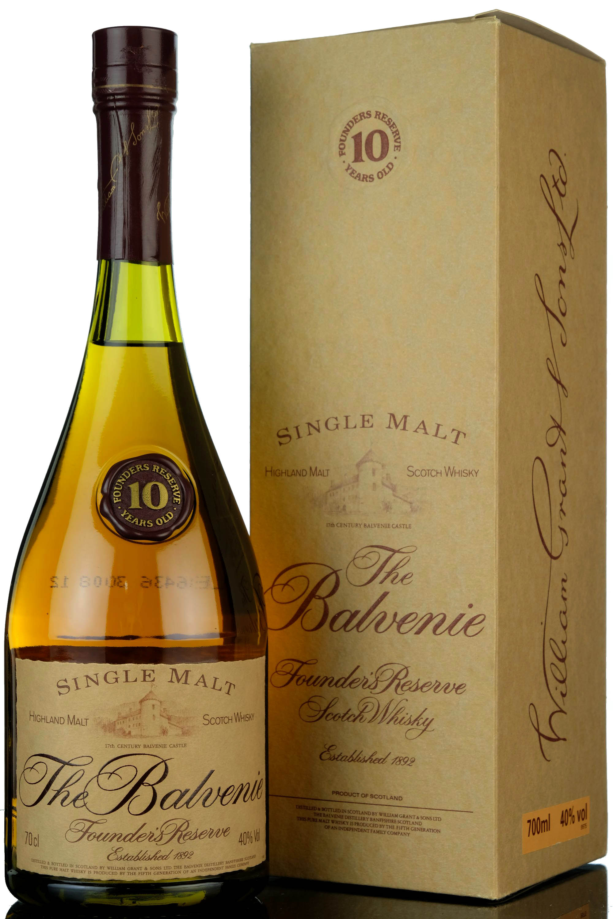 Balvenie 10 Year Old - Founders Reserve - 1990s