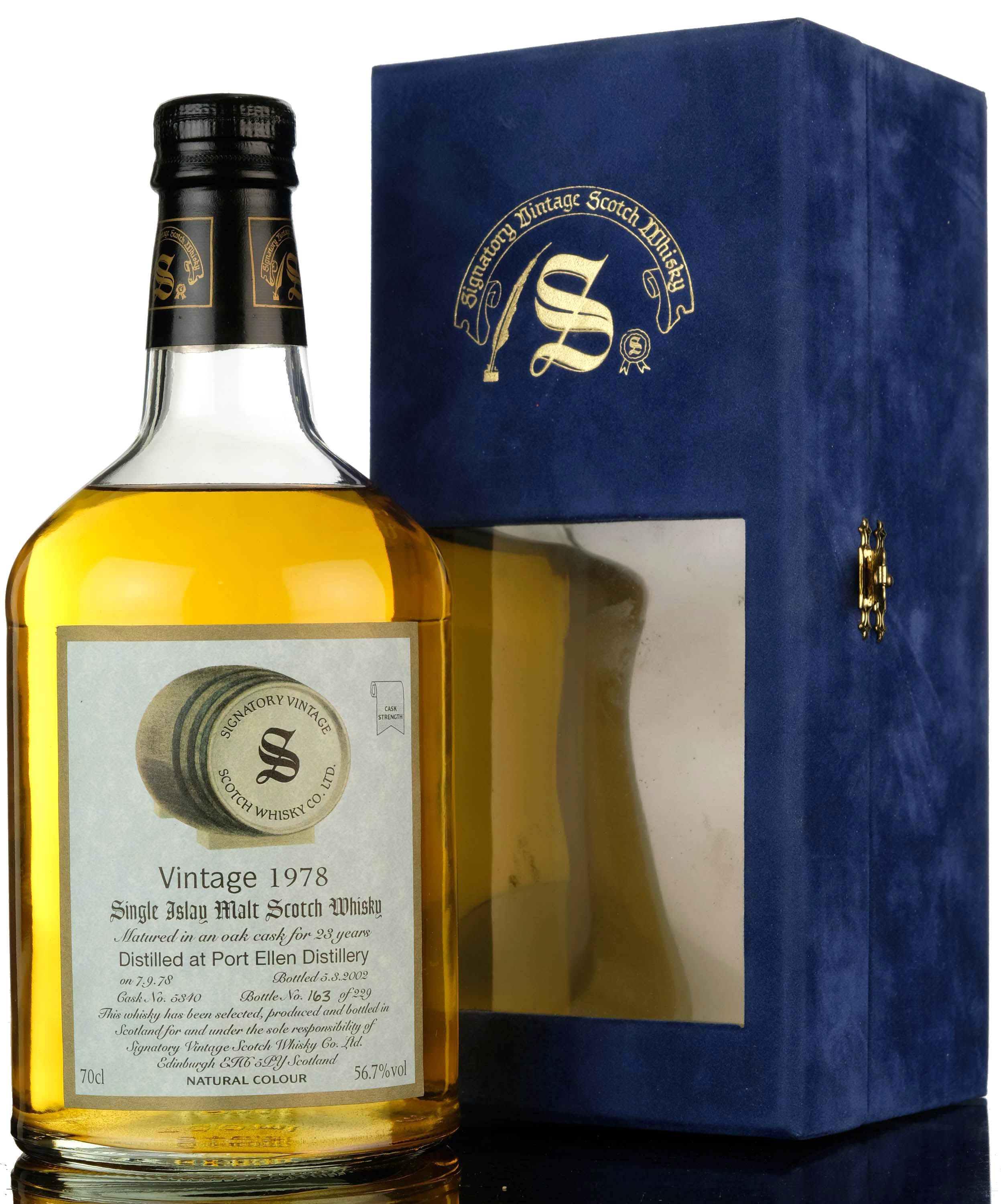 Port Ellen 1978-2002 - 23 Year Old - Signatory Vintage - Single Cask 5340