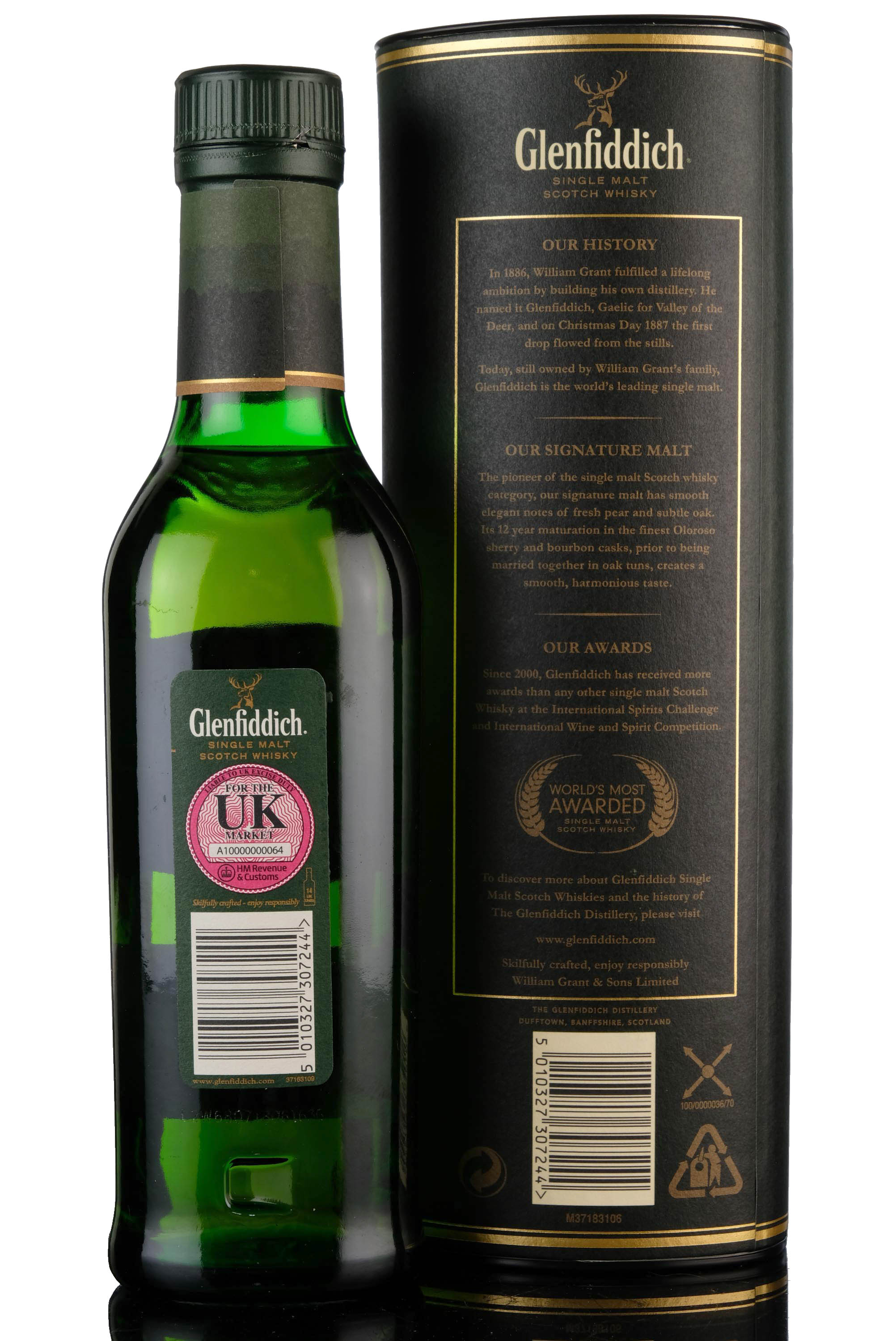 Glenfiddich 12 Year Old - Half Bottle