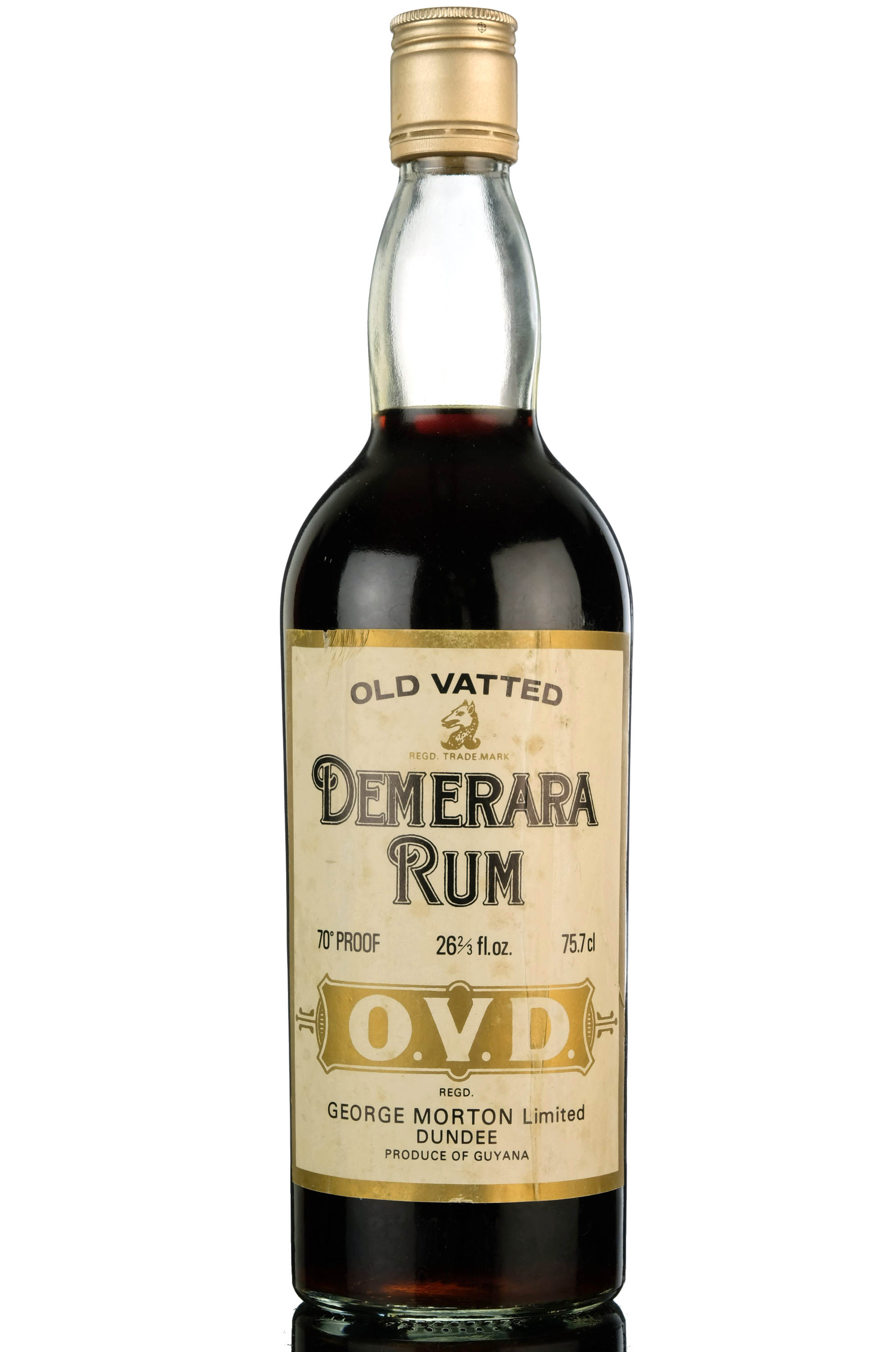 Old Vatted Demerara Rum - Late 1970s